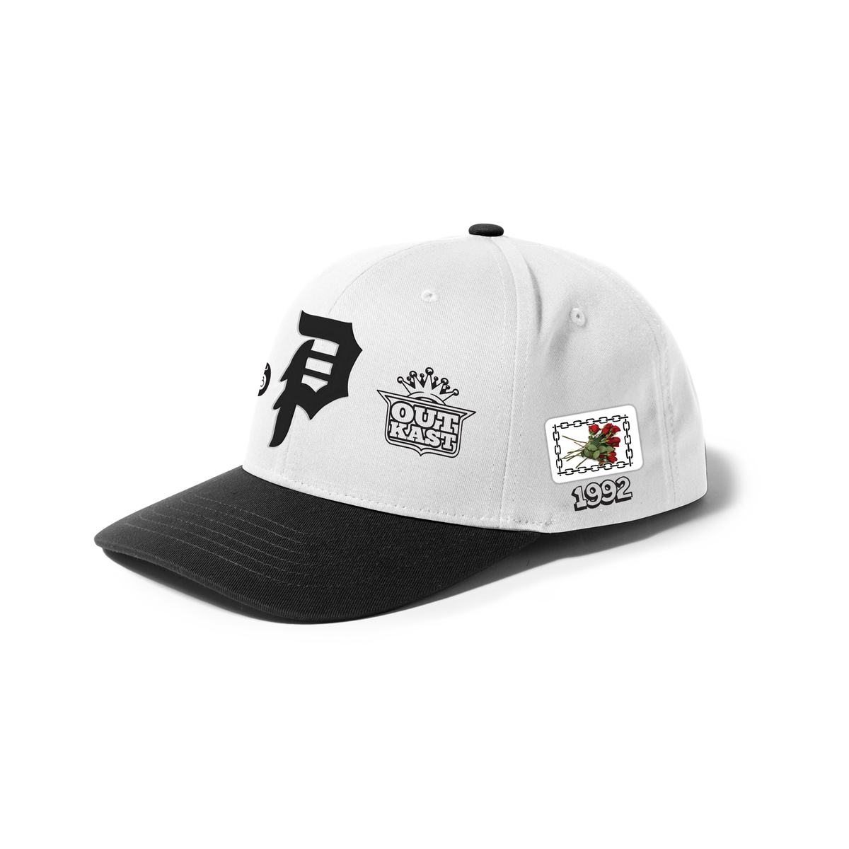 Primitive Jackson Snapback White
