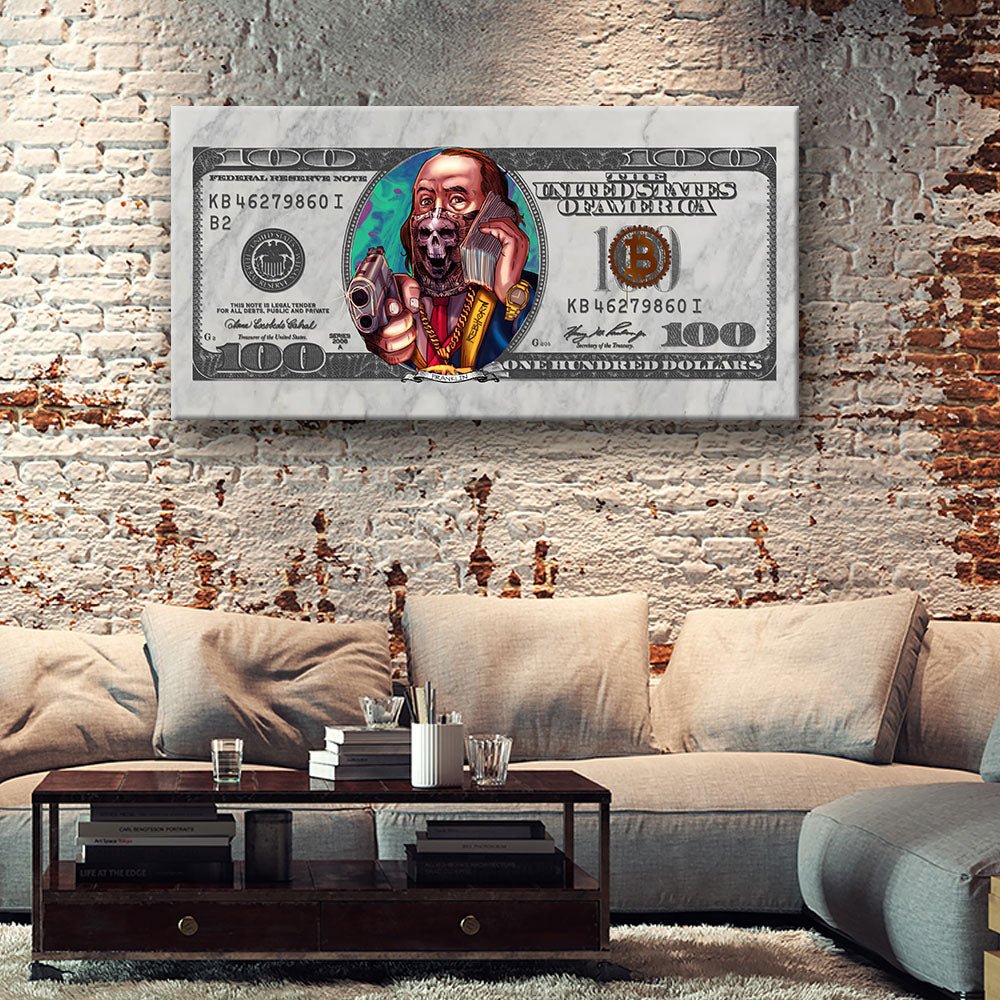 100 DOLLAR BENJAMIN FRANKLIN