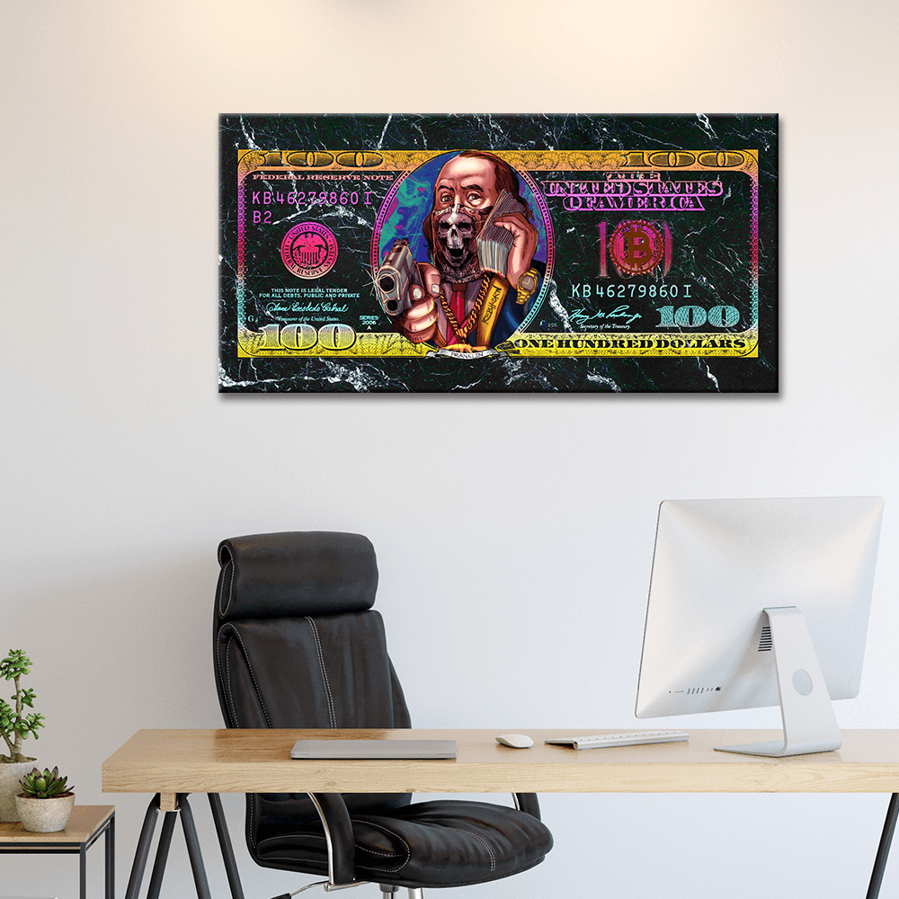 100 DOLLAR BENJAMIN FRANKLIN