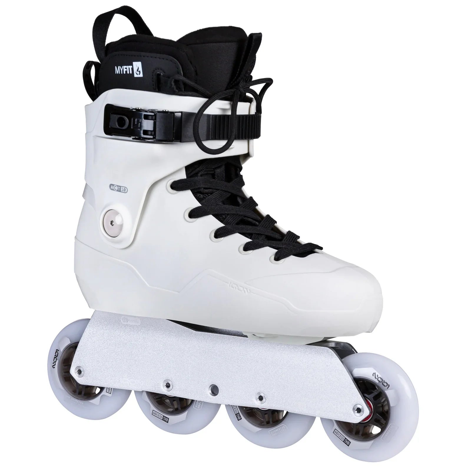 IQON ACT CL Team Skates Aggressive Inline Complete - Offwhite/Black