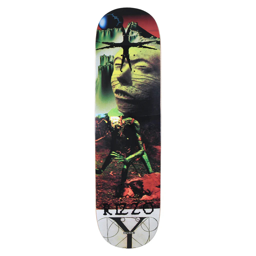 Quasi Rizzo 'Heroic Dose' Skateboard Deck - 8.5″