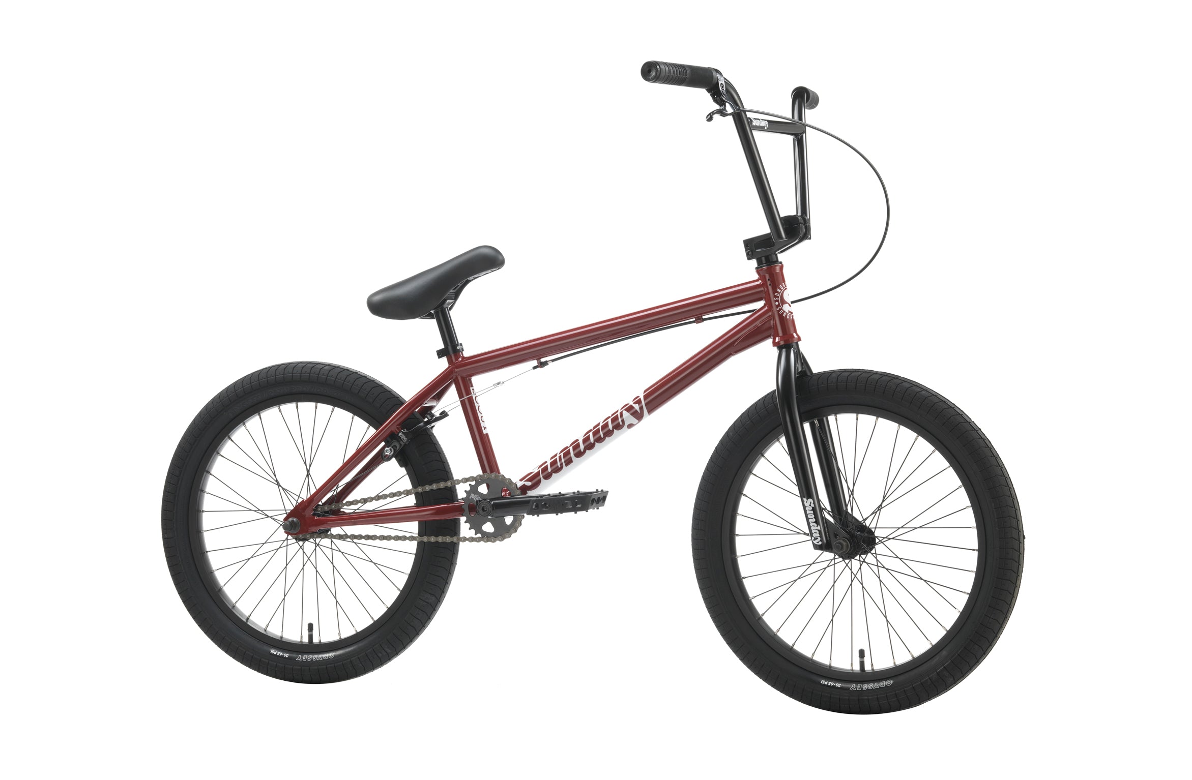 Sunday Scout 21″ Complete BMX Bike - Gloss Maroon