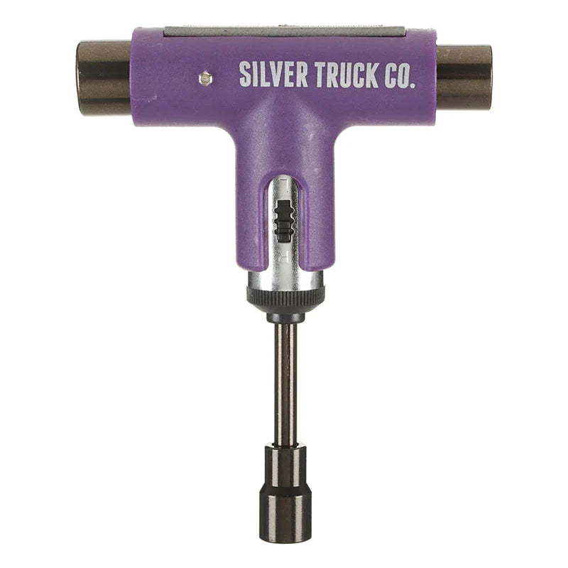 Silver Multi-Purpose Skate Tool - Purple/Grey