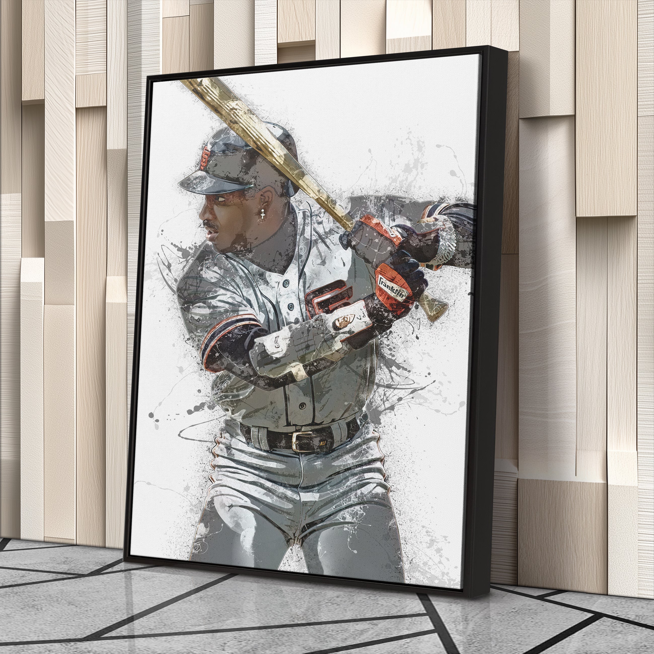 Barry Bonds Canvas Art – San Francisco Giants Wall Decor