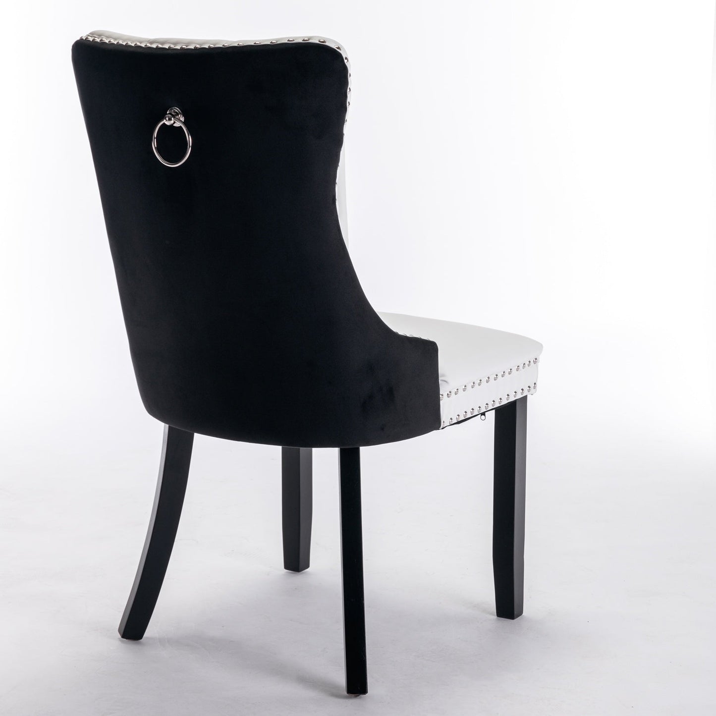 LuneluX_Home – Royal Banquet Chairs (Tufted Velvet, 2 pcs)