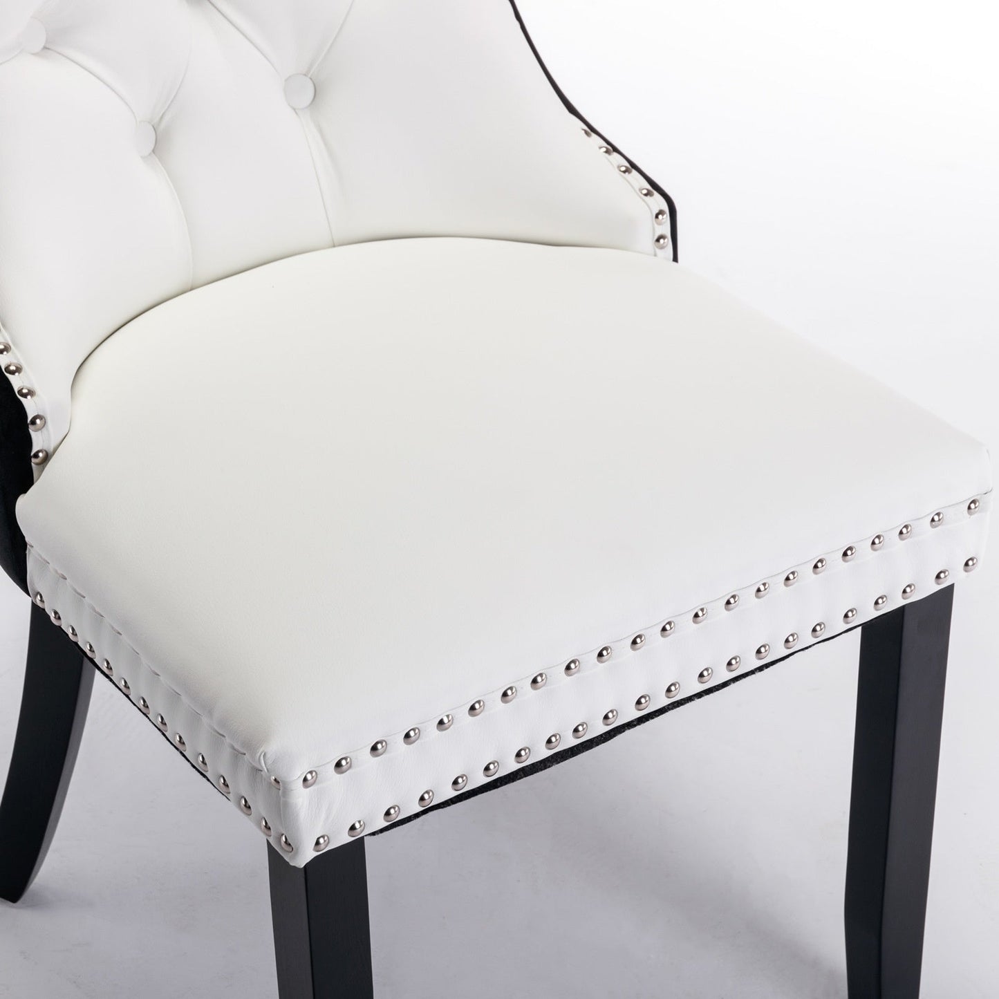 LuneluX_Home – Royal Banquet Chairs (Tufted Velvet, 2 pcs)