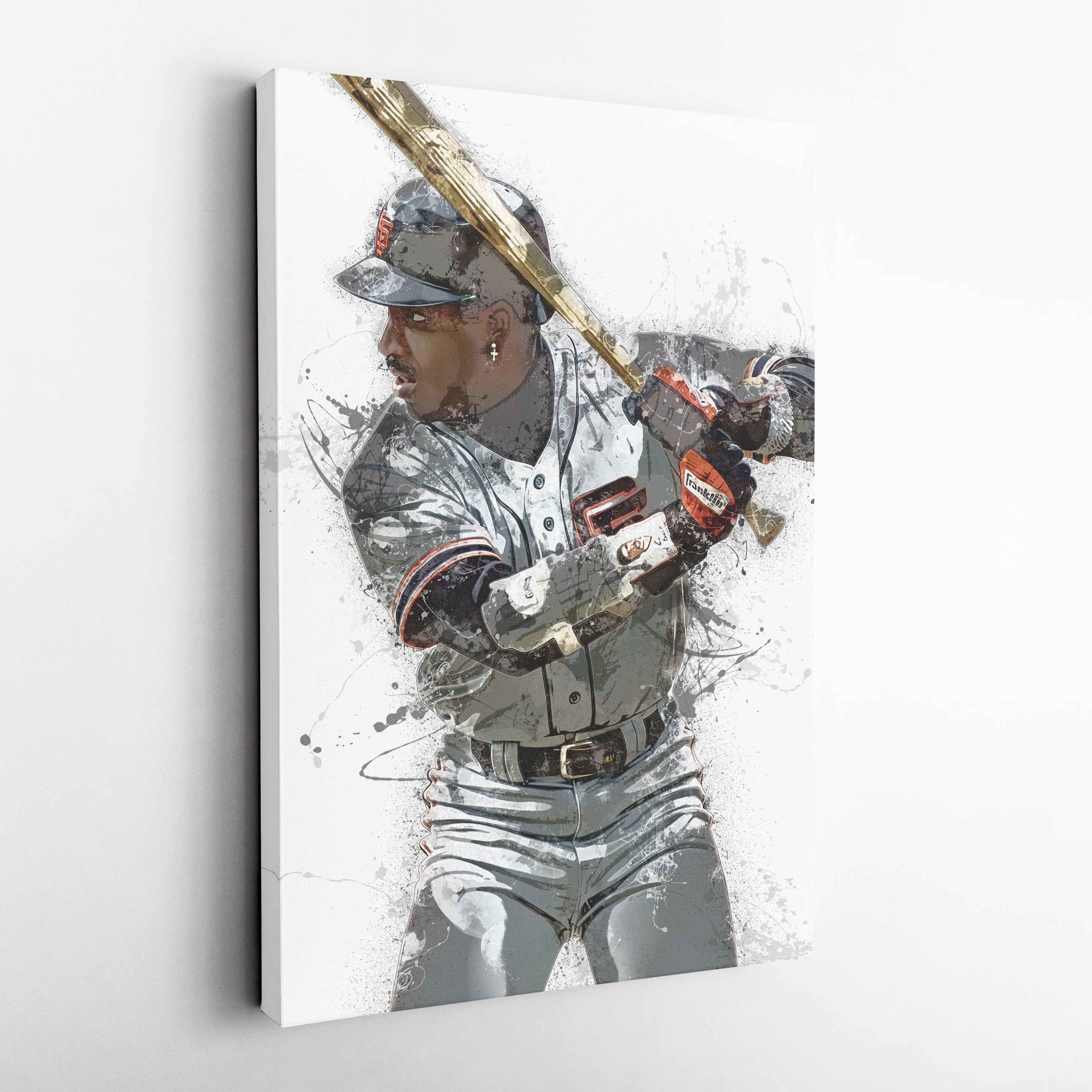 Barry Bonds Canvas Art – San Francisco Giants Wall Decor