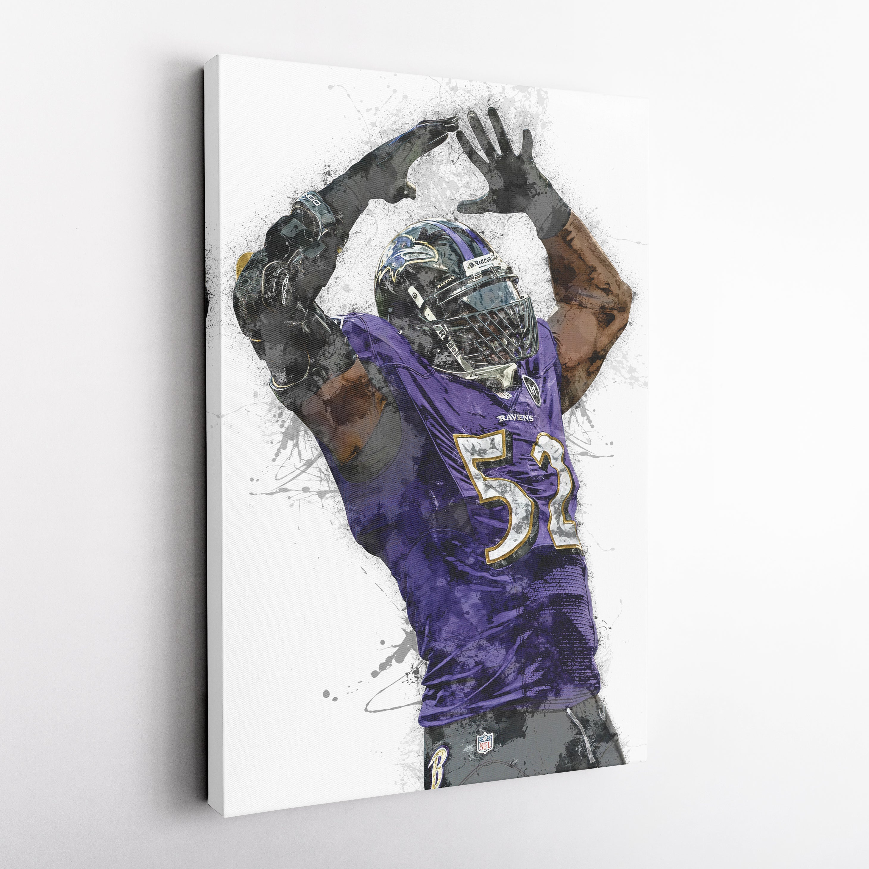 Ray Lewis Wall Art - Baltimore Ravens NFL Wall Decor