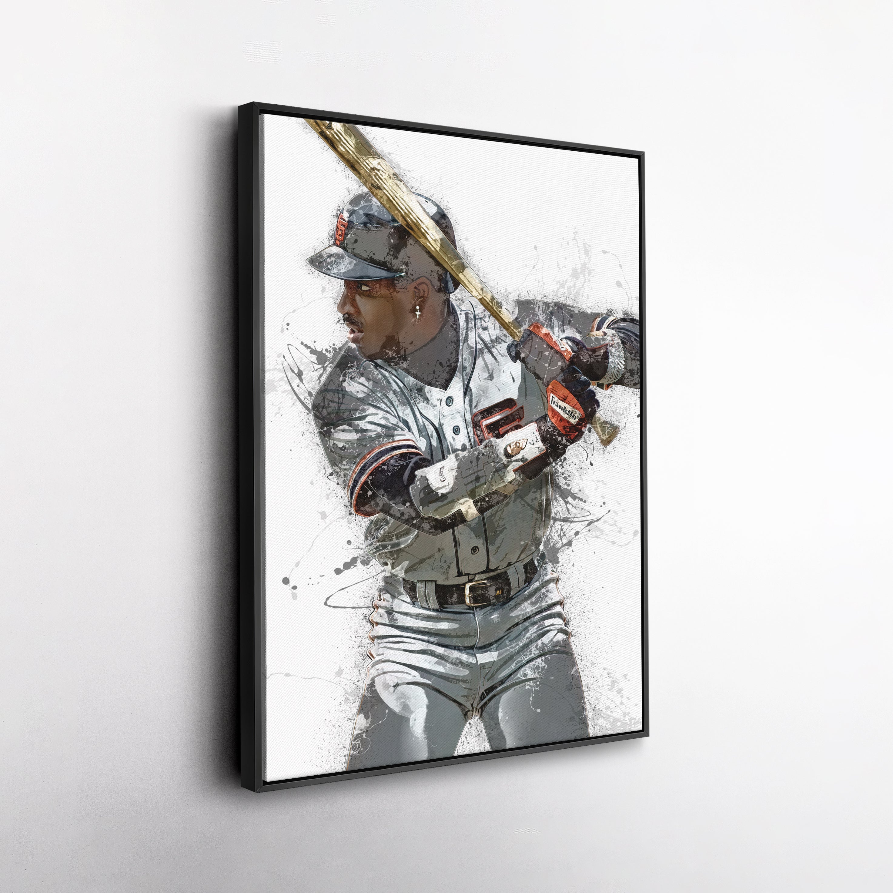 Barry Bonds Canvas Art – San Francisco Giants Wall Decor