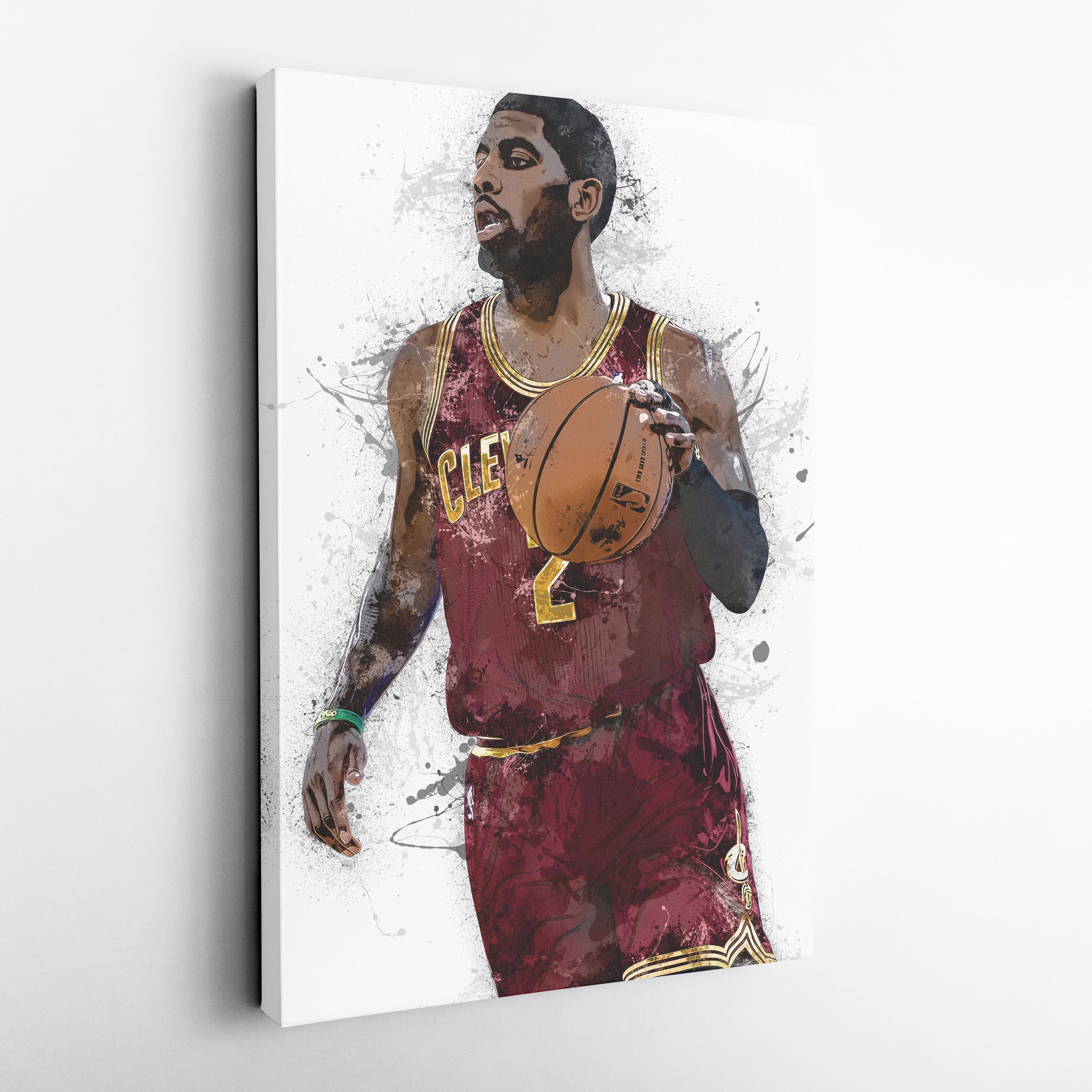 Kyrie Irving Canvas Art – Cleveland Cavaliers Wall Decor