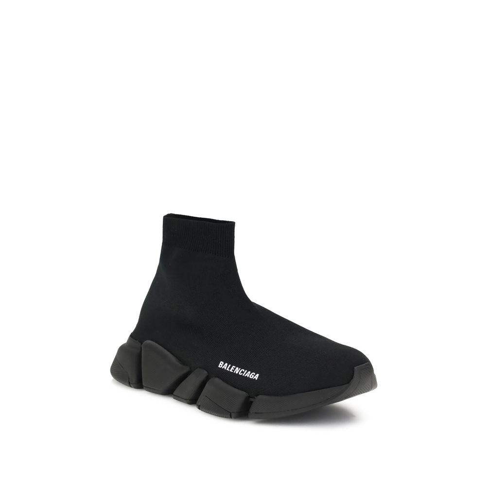 Balenciaga Black Rubber Athletic Sneakers
