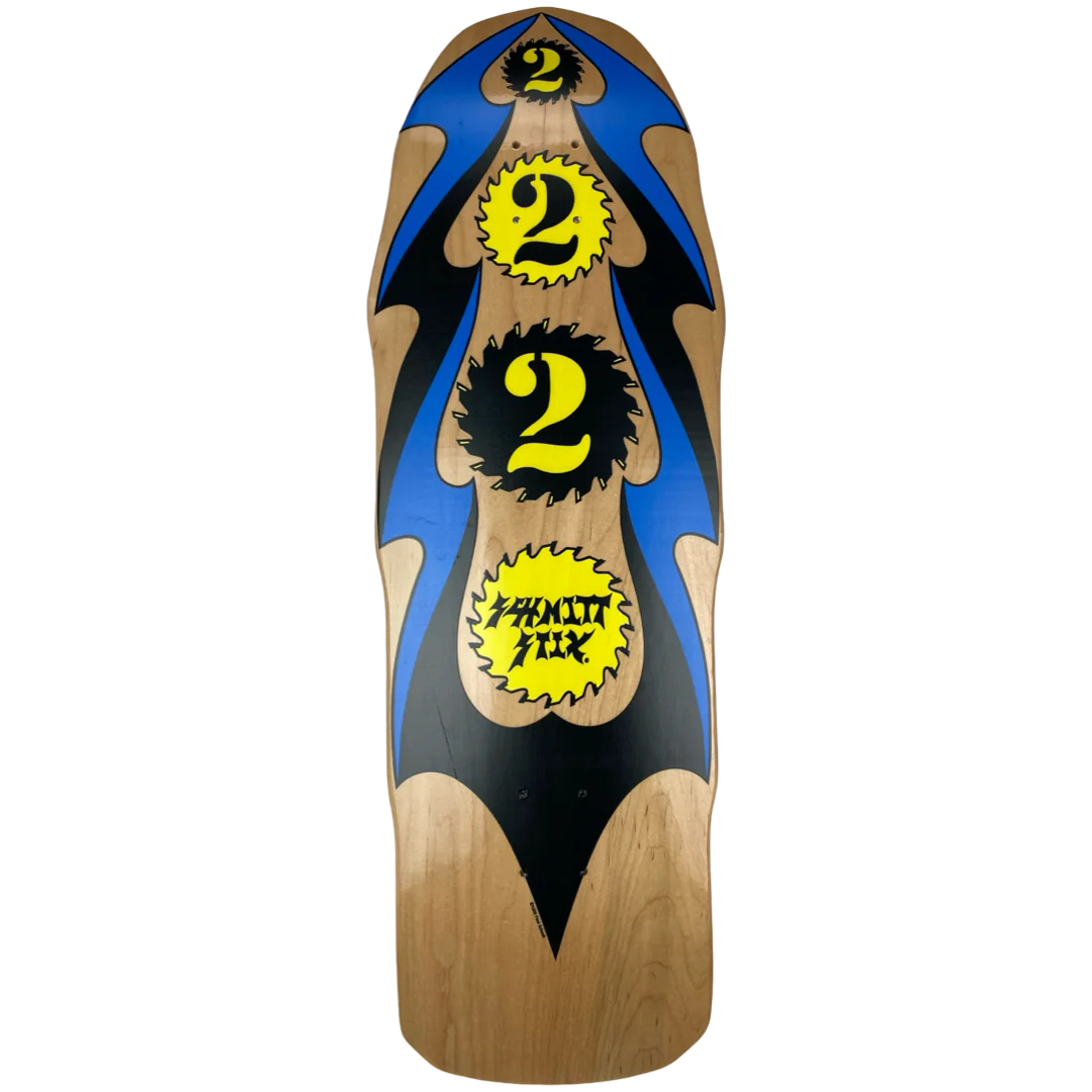 Schmitt Stix Ripsaw 2 Skateboard Deck - 10" Natural