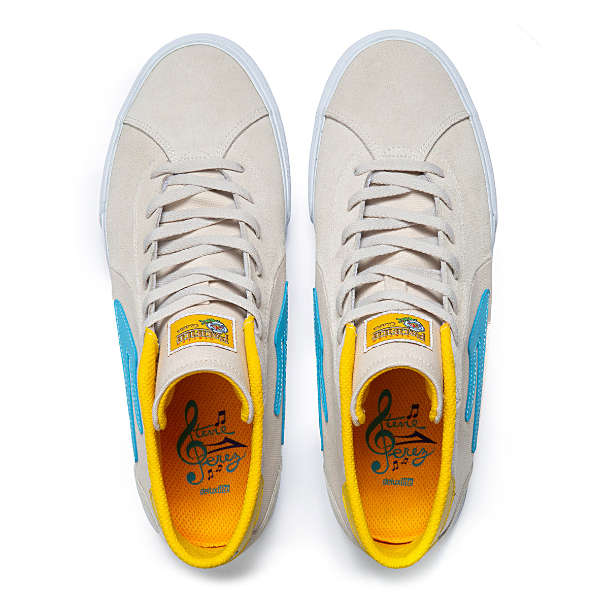 Lakai Shoes Flaco II Mid - Cream Suede