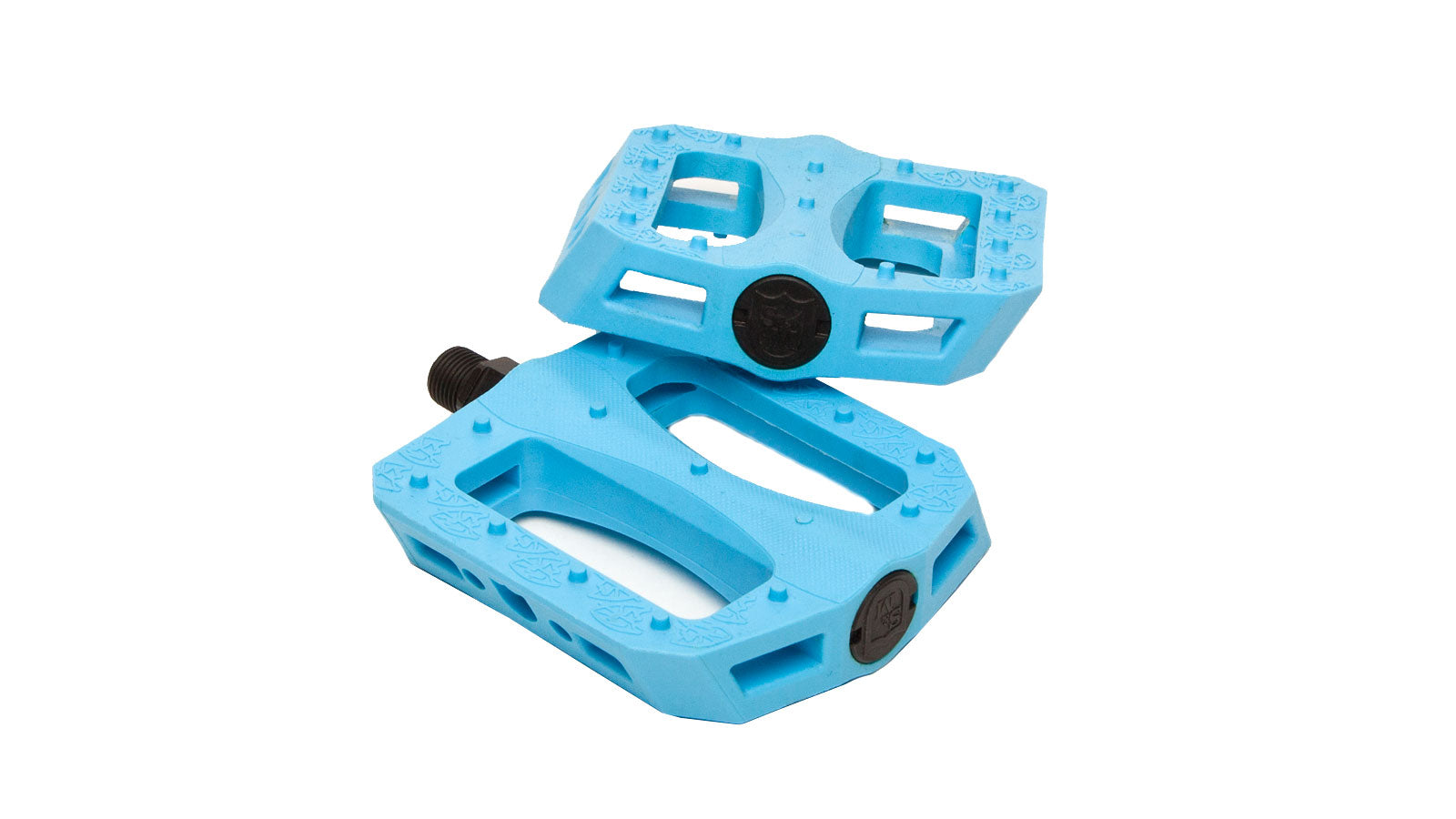 S&M Hoder BTM Pedals - Cyan Blue