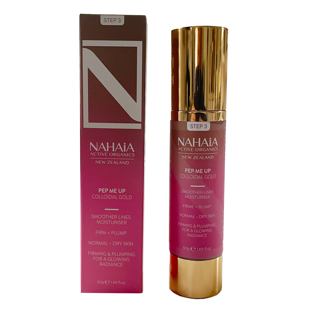 PREMIUM PEP ME UP SMOOTHER LINES MOISTURISER with colloidal gold 1.69 fl oz