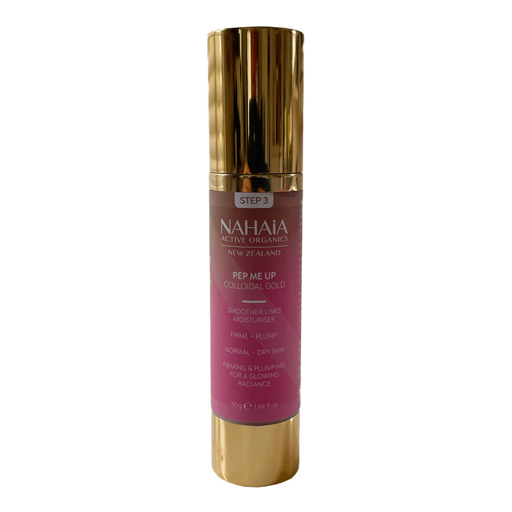 PREMIUM PEP ME UP SMOOTHER LINES MOISTURISER with colloidal gold 1.69 fl oz