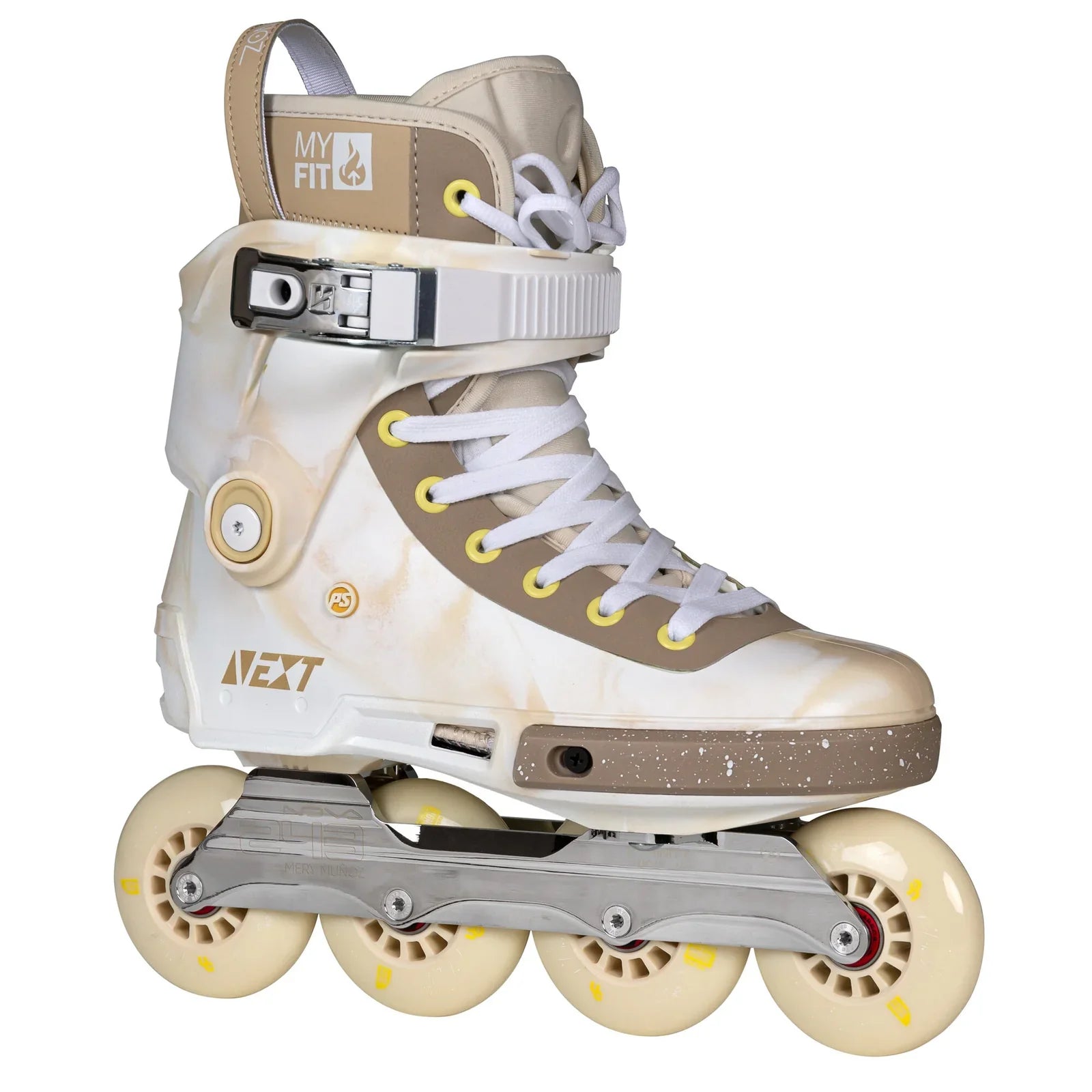 Powerslide Next Mery Munoz Pro 80 Aggressive Inline Skates Complete - Sand