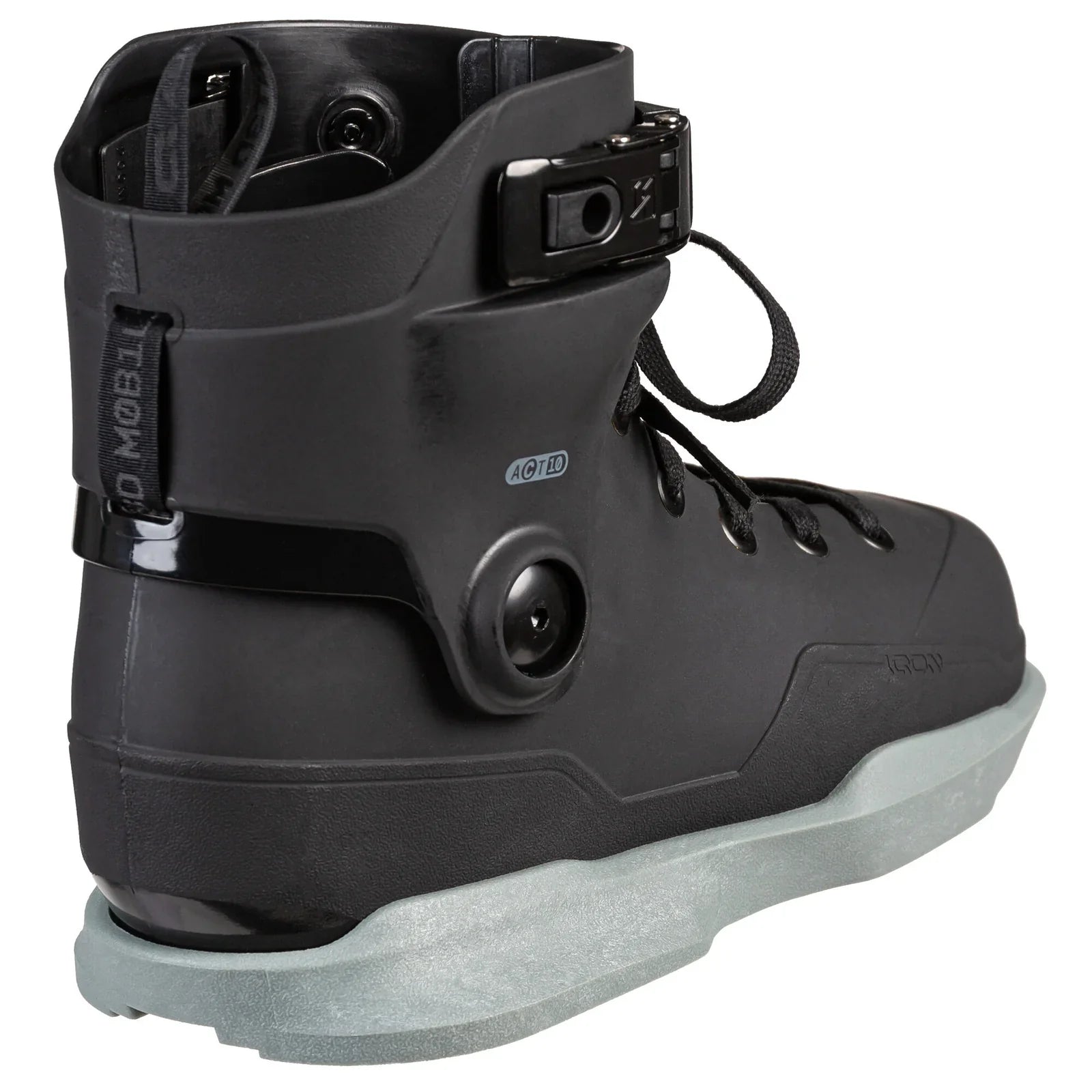 IQON ACT Interlink Skates Boot Only - Black/Grey