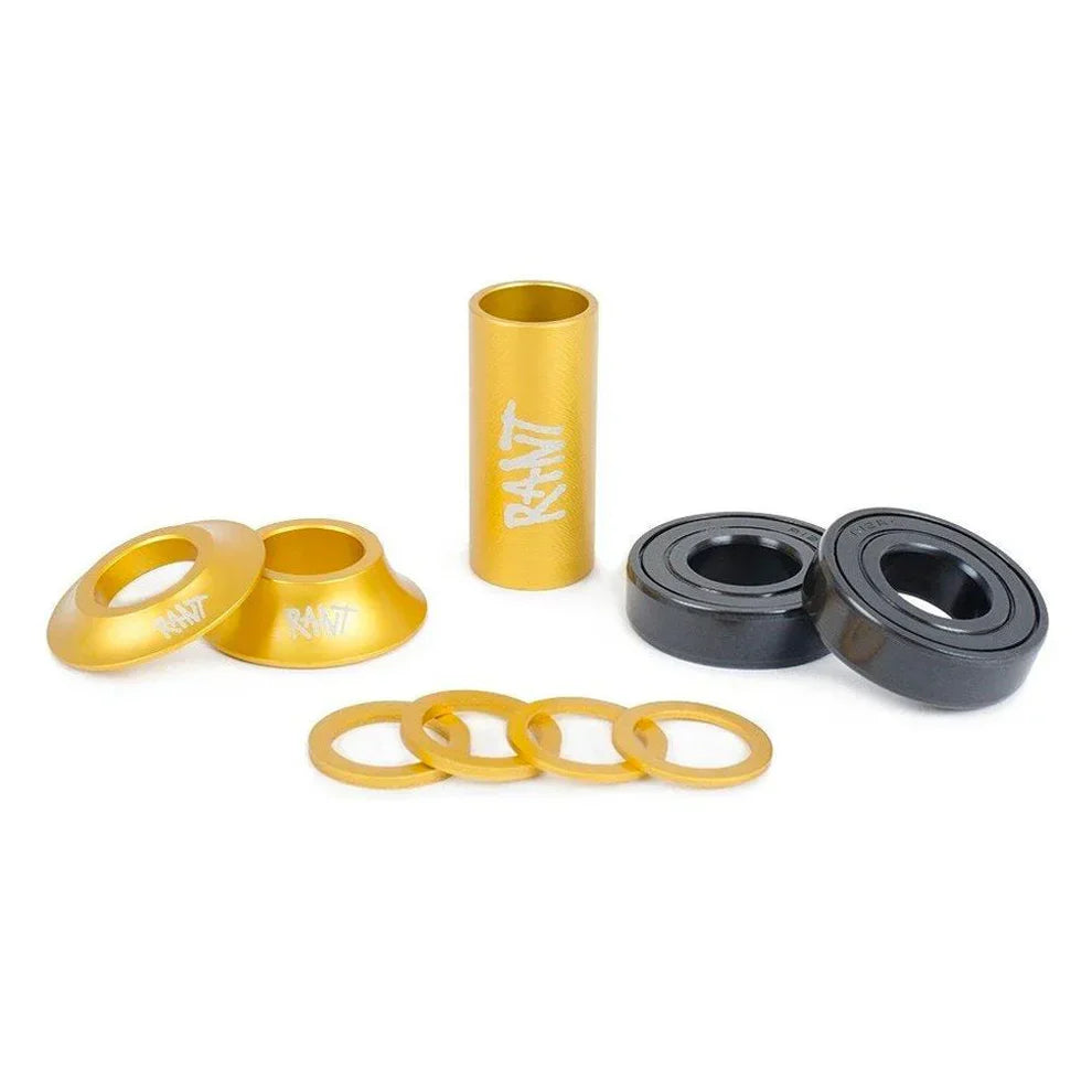 Rant Bang Ur Mid Bottom Bracket 22mm - Matte Gold
