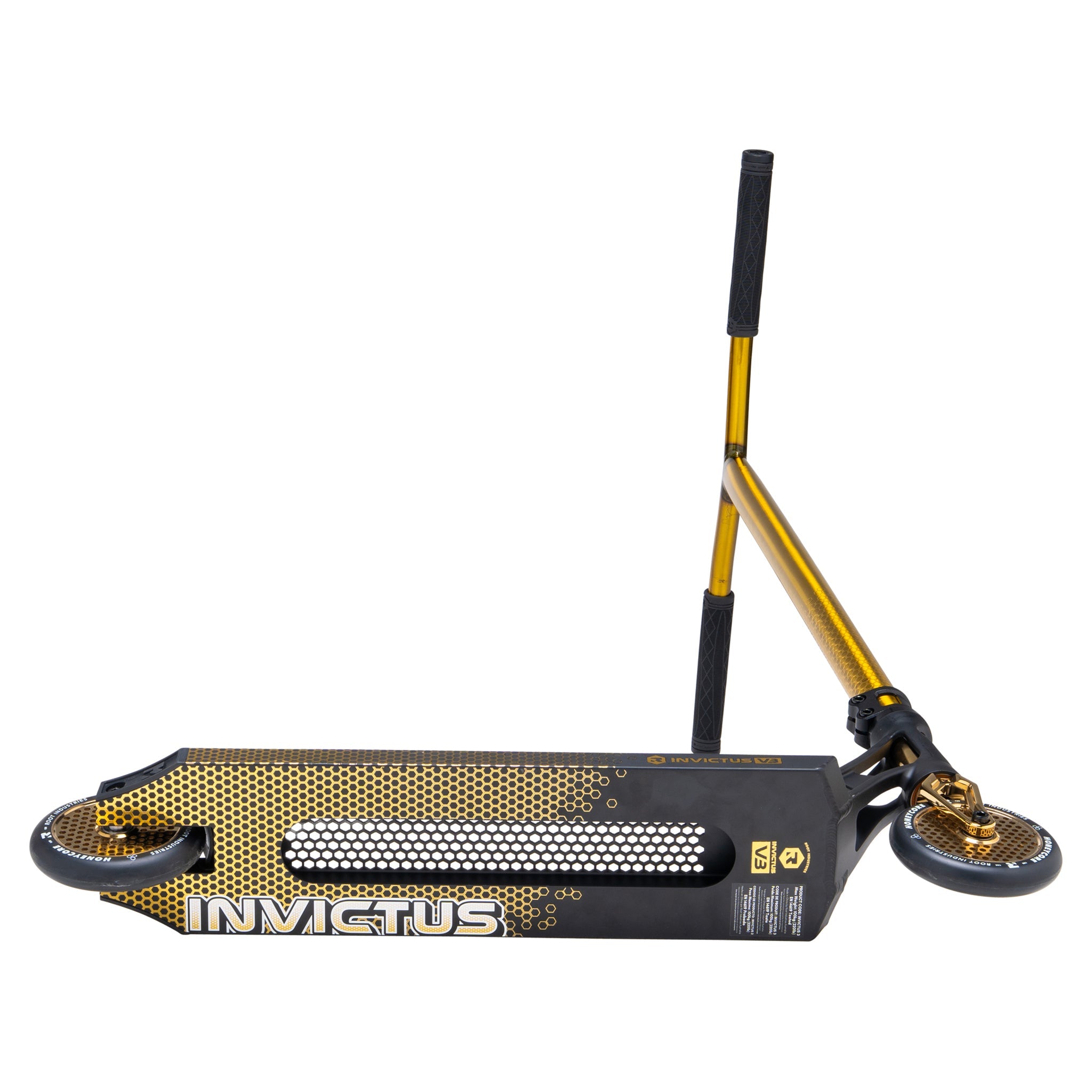 Root Industries Invictus V3 Complete Scooter - Gold Rush