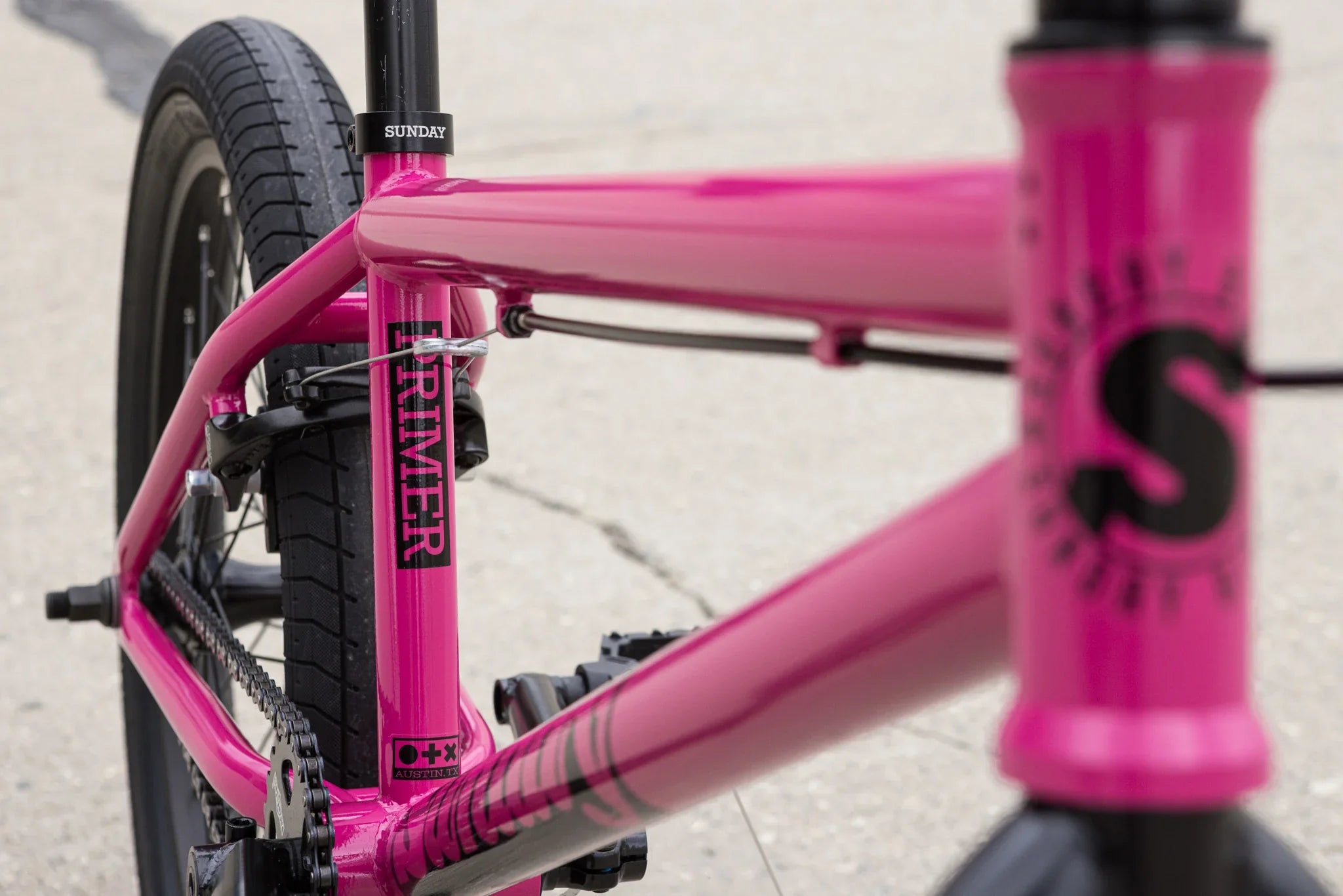 Sunday Primer 20.5" Complete BMX Bike - Gloss Surf Pink