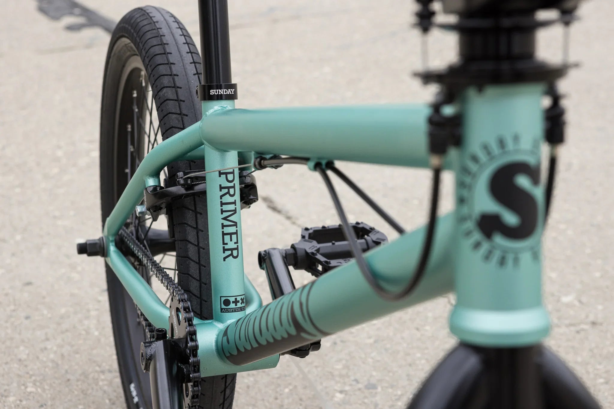 Sunday Primer Park 20.5″ Complete BMX Bike - Matte Ice Green