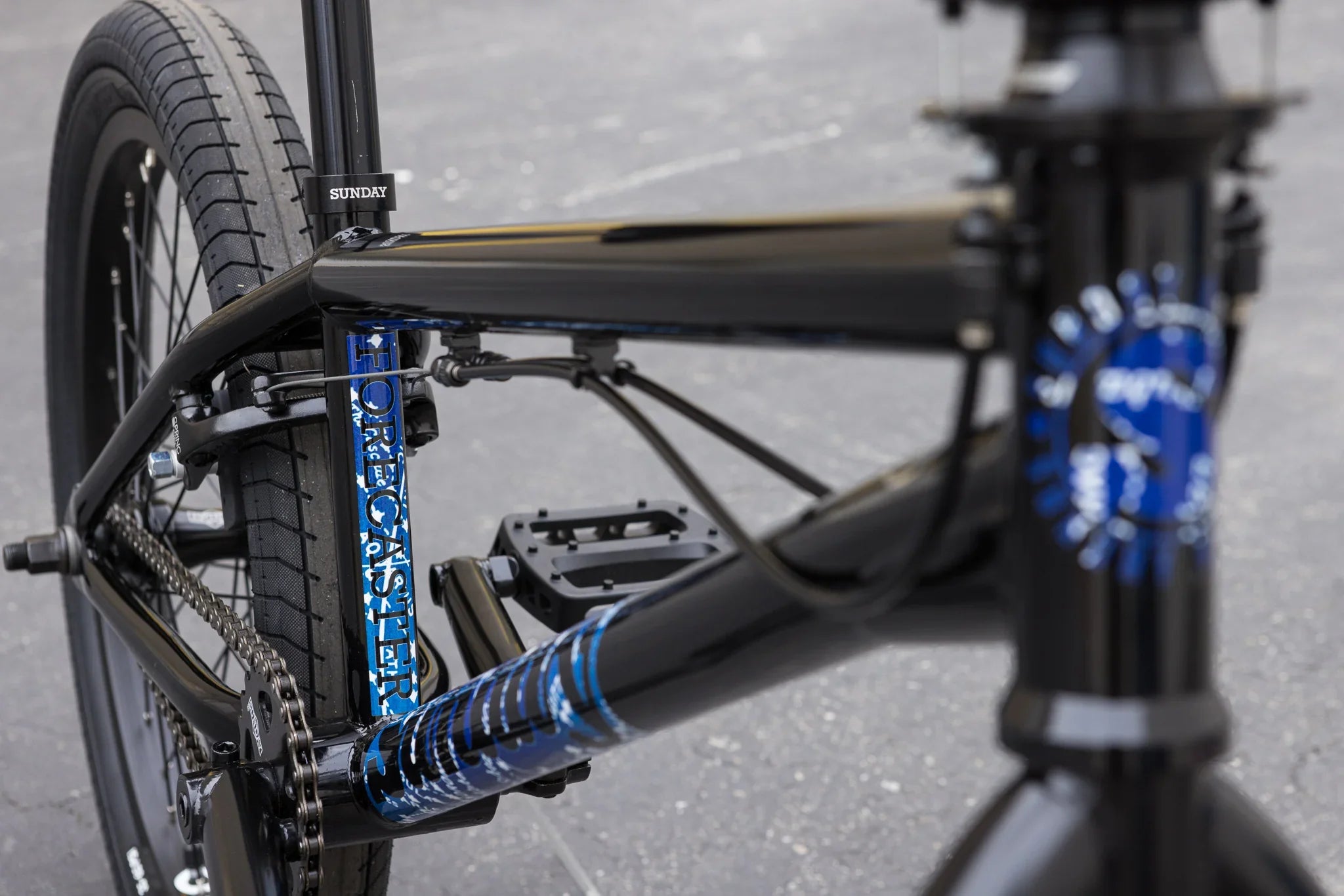 Sunday Forecaster Park Maca Perez Grasset Signature 20.5″ Complete BMX Bike - Gloss Black