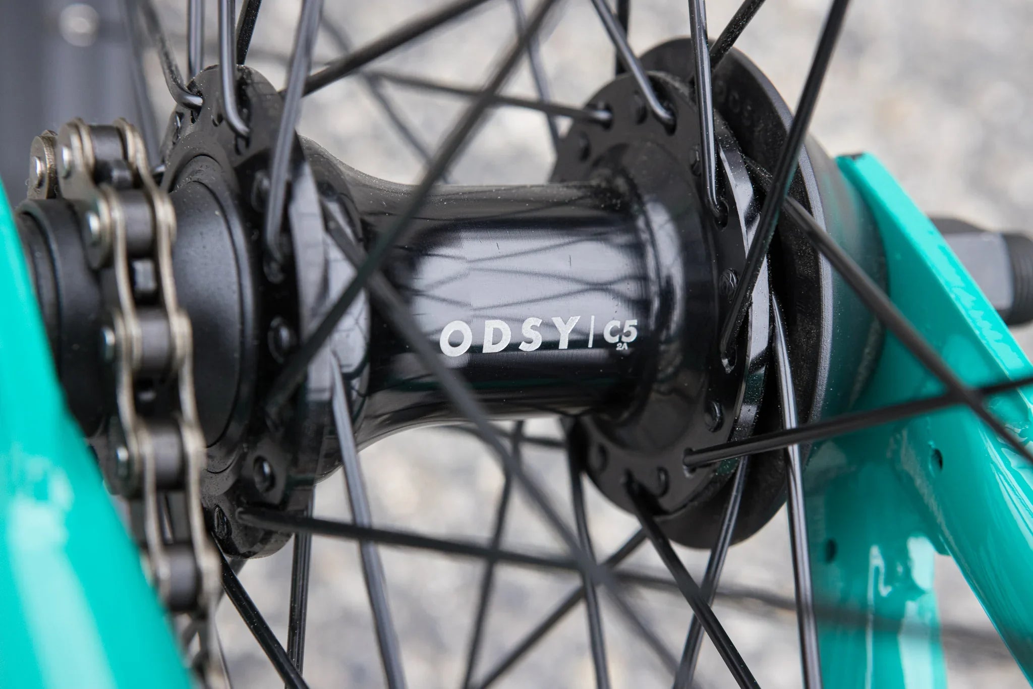 Sunday Ex (Csst) Erik Elstran Signature 21″ Complete BMX Bike - Gloss Billiard Green