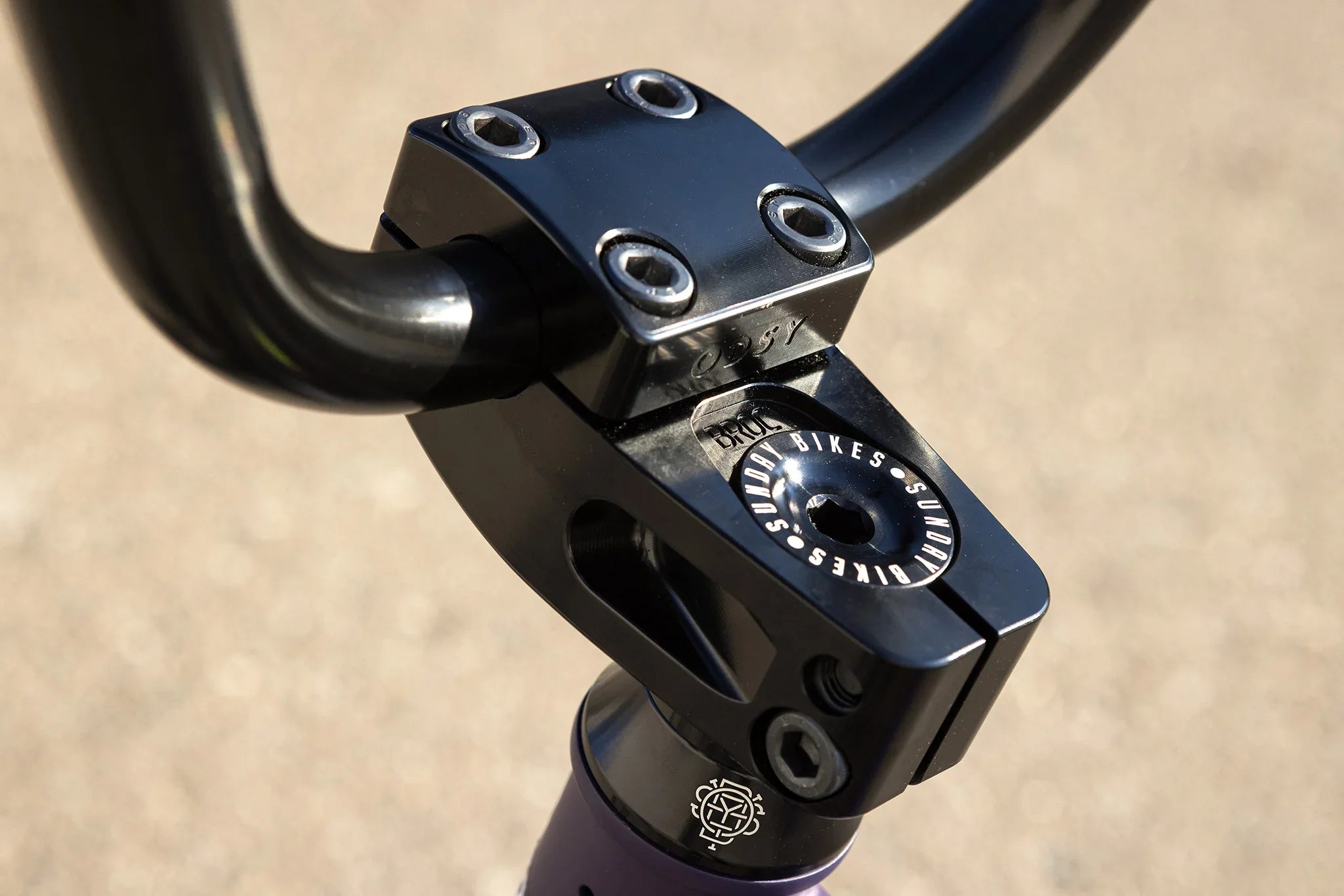 Sunday Darkwave Broc Raiford Authentic 21.25″ LHD Complete BMX - Matte Midnight Purple