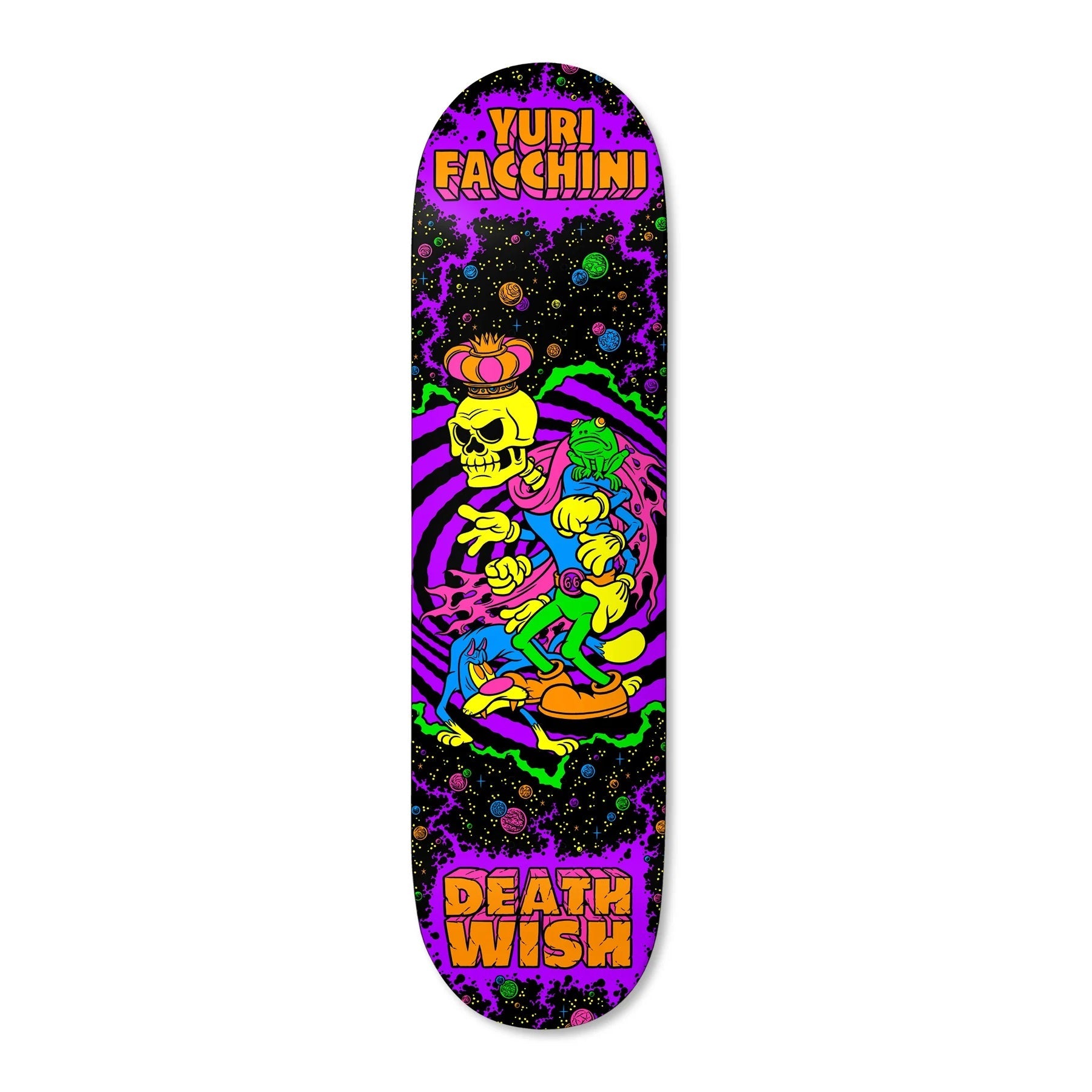 Deathwish Yuri Lords of the Underworld Skateboard Deck - 8.1″