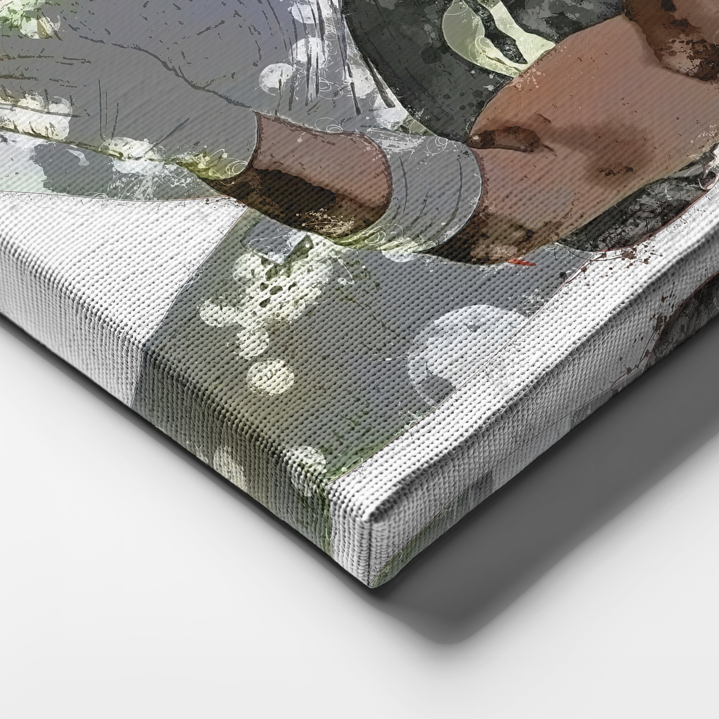 Myles Garrett Canvas Art – Cleveland Browns Wall Decor