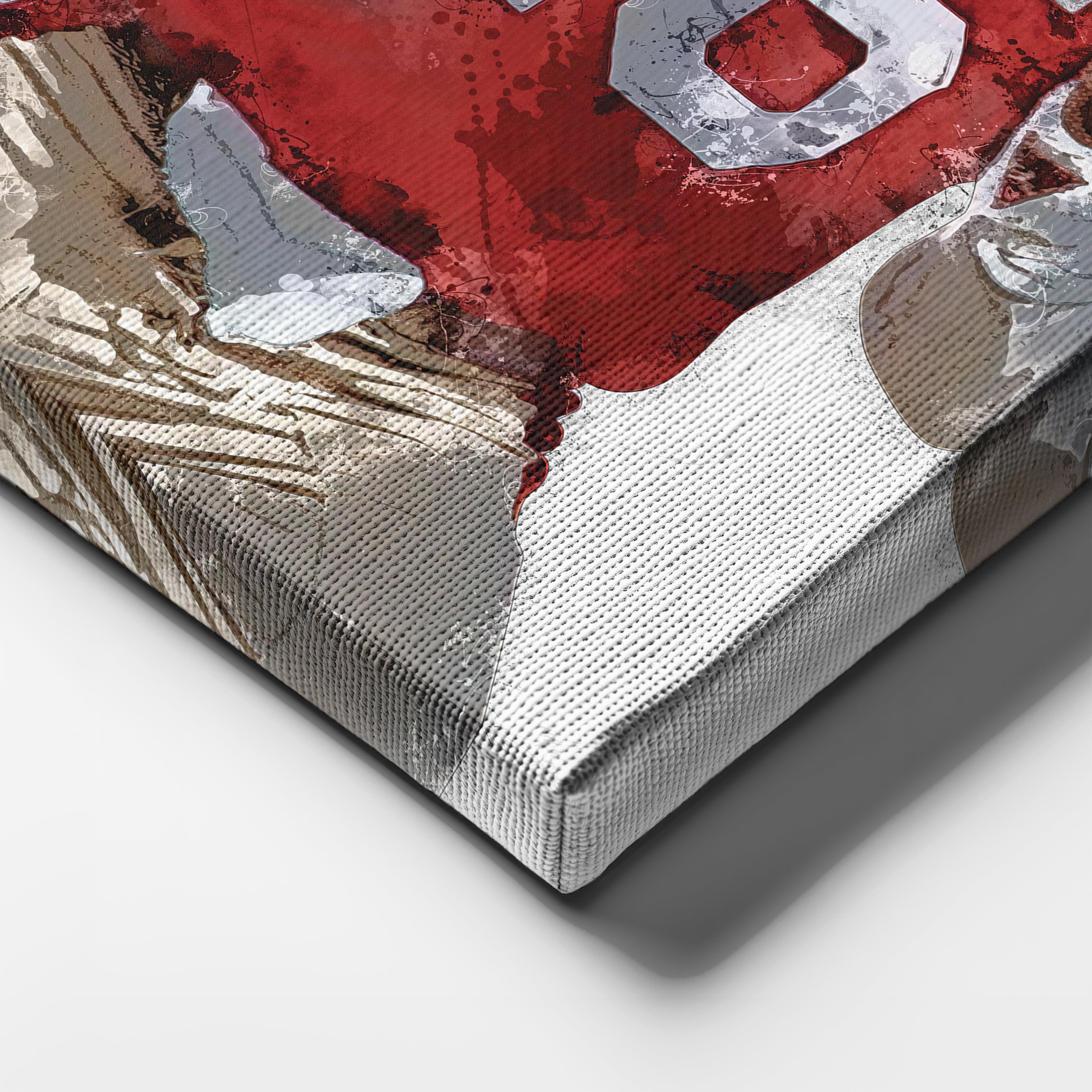 Joe Montana Canvas Art – San Francisco 49ers Wall Decor