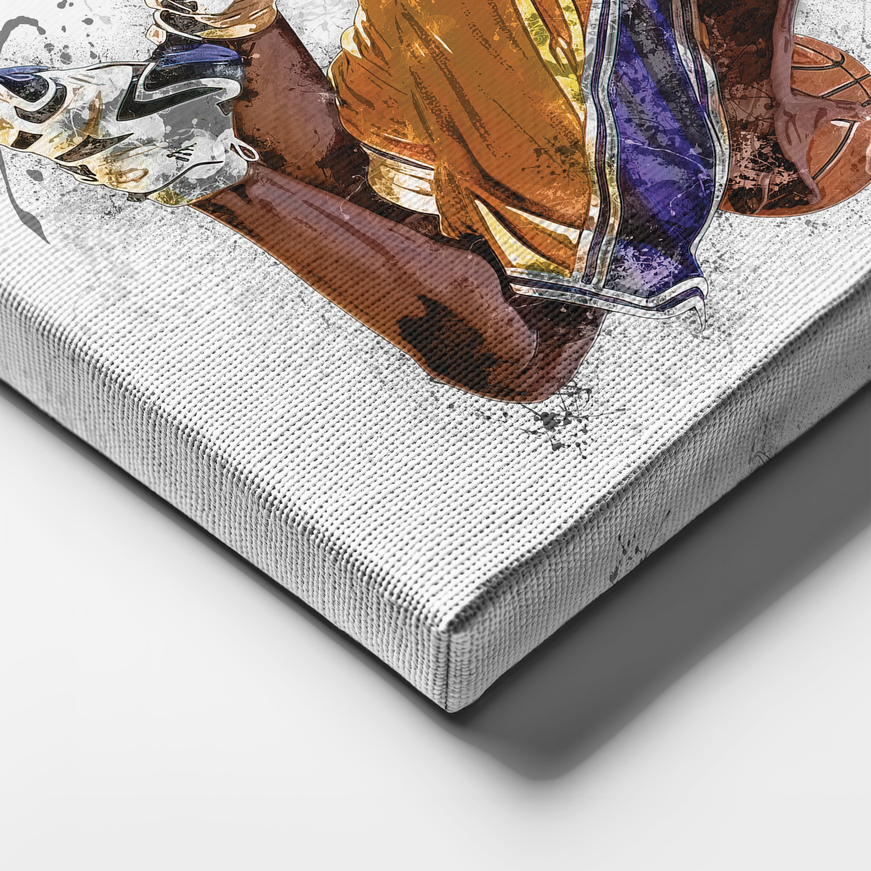 Kobe Bryant Canvas Art – Los Angeles Lakers Wall Decor