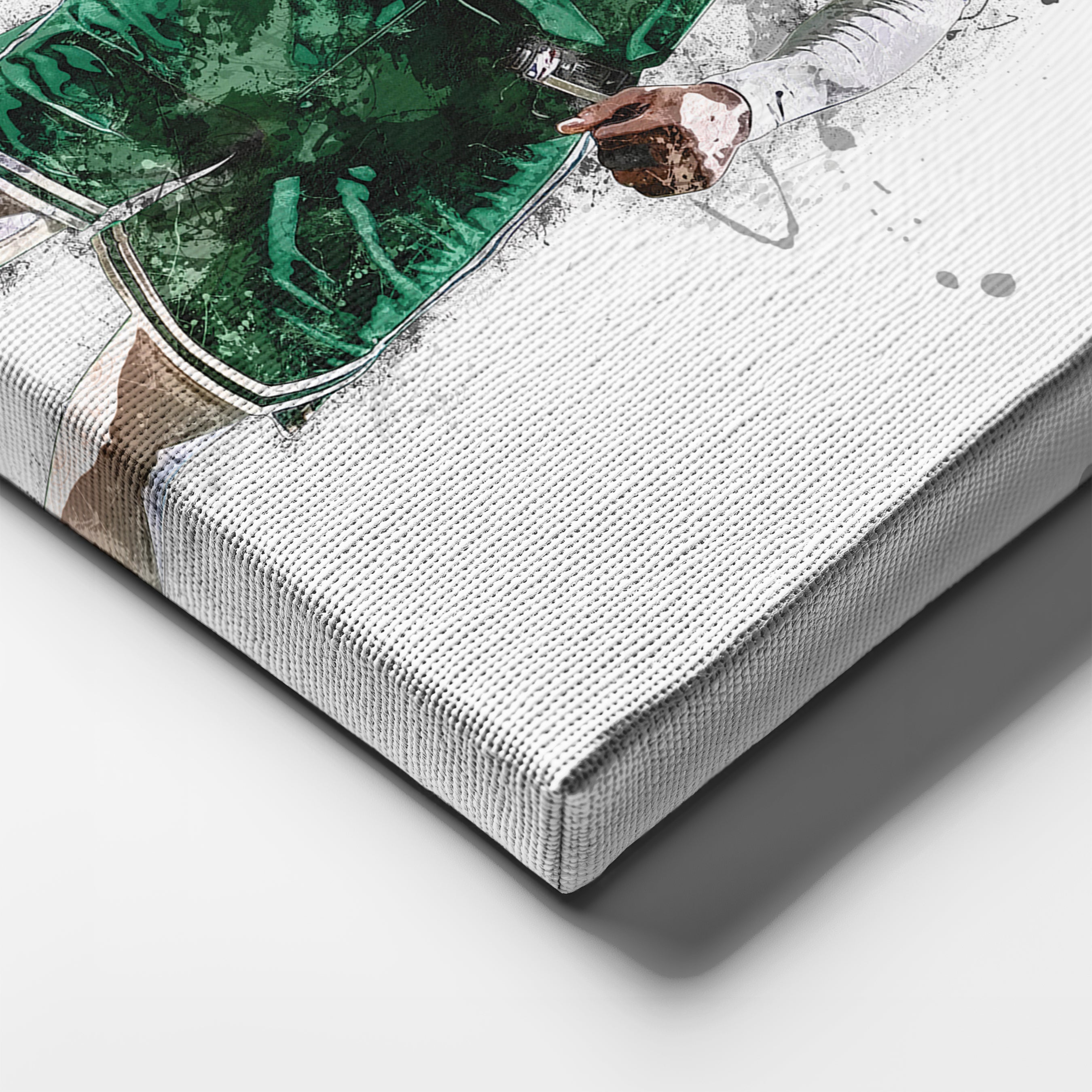 Jaylen Brown & Jayson Tatum Canvas Art – Boston Celtics Wall Decor