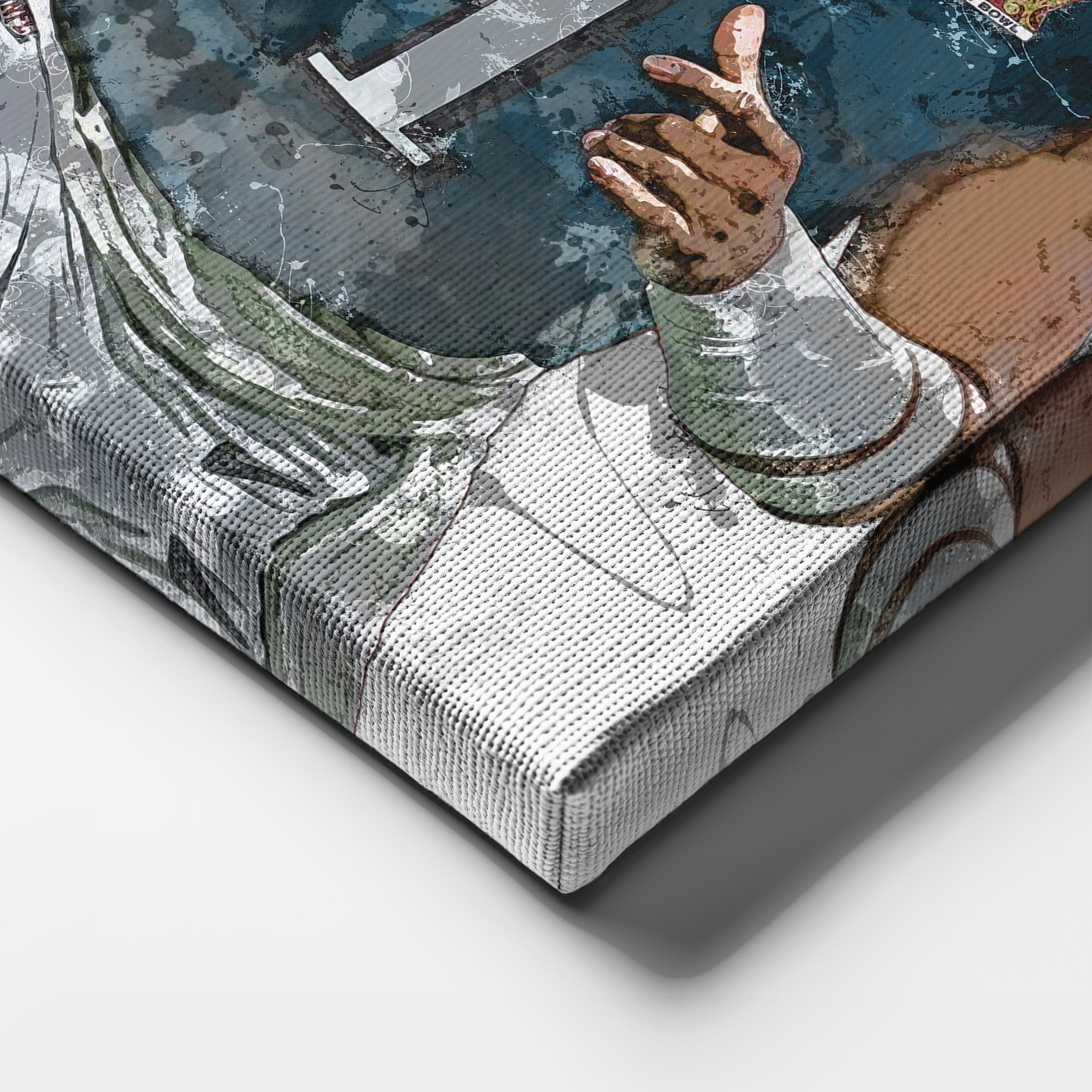 Jalen Hurts Canvas Art - Philadelphia Eagles Wall Decor