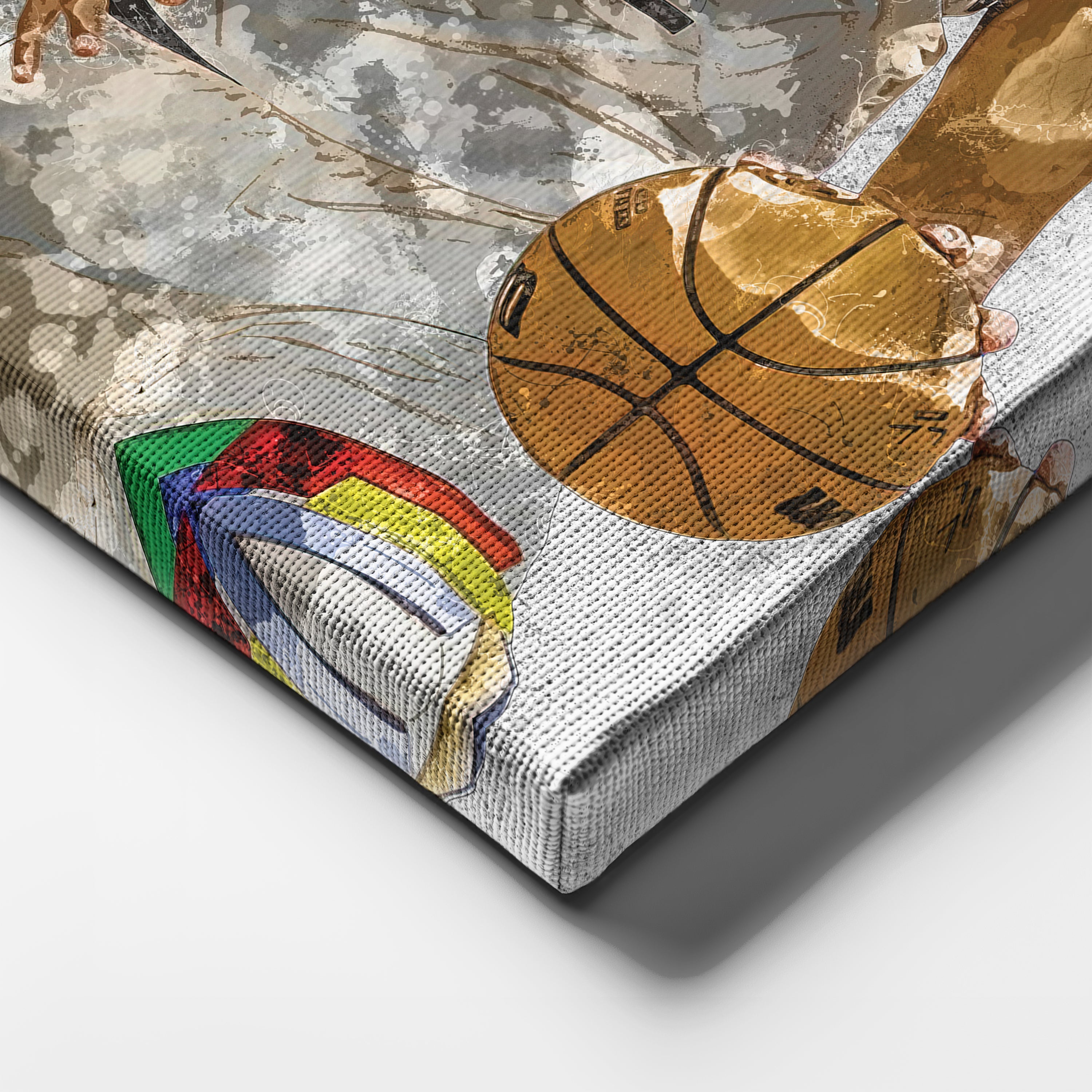 Karl-Anthony Towns Canvas Art – Minnesota Timberwolves Wall Decor