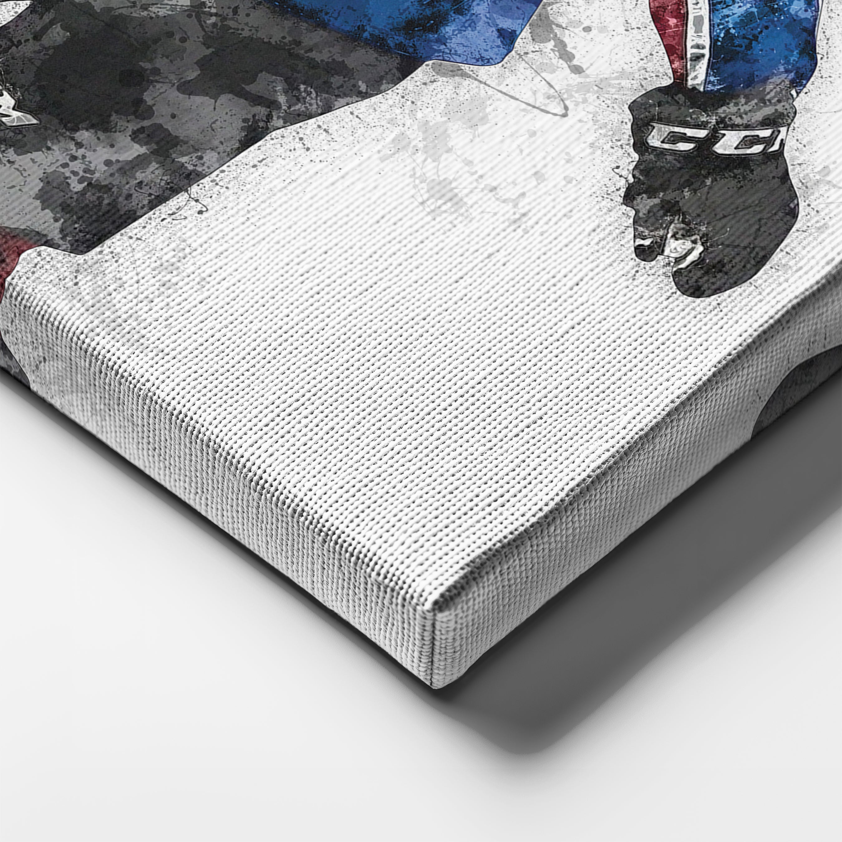 Nathan MacKinnon & Mikko Rantanen Canvas Art – Colorado Avalanche Wall Decor