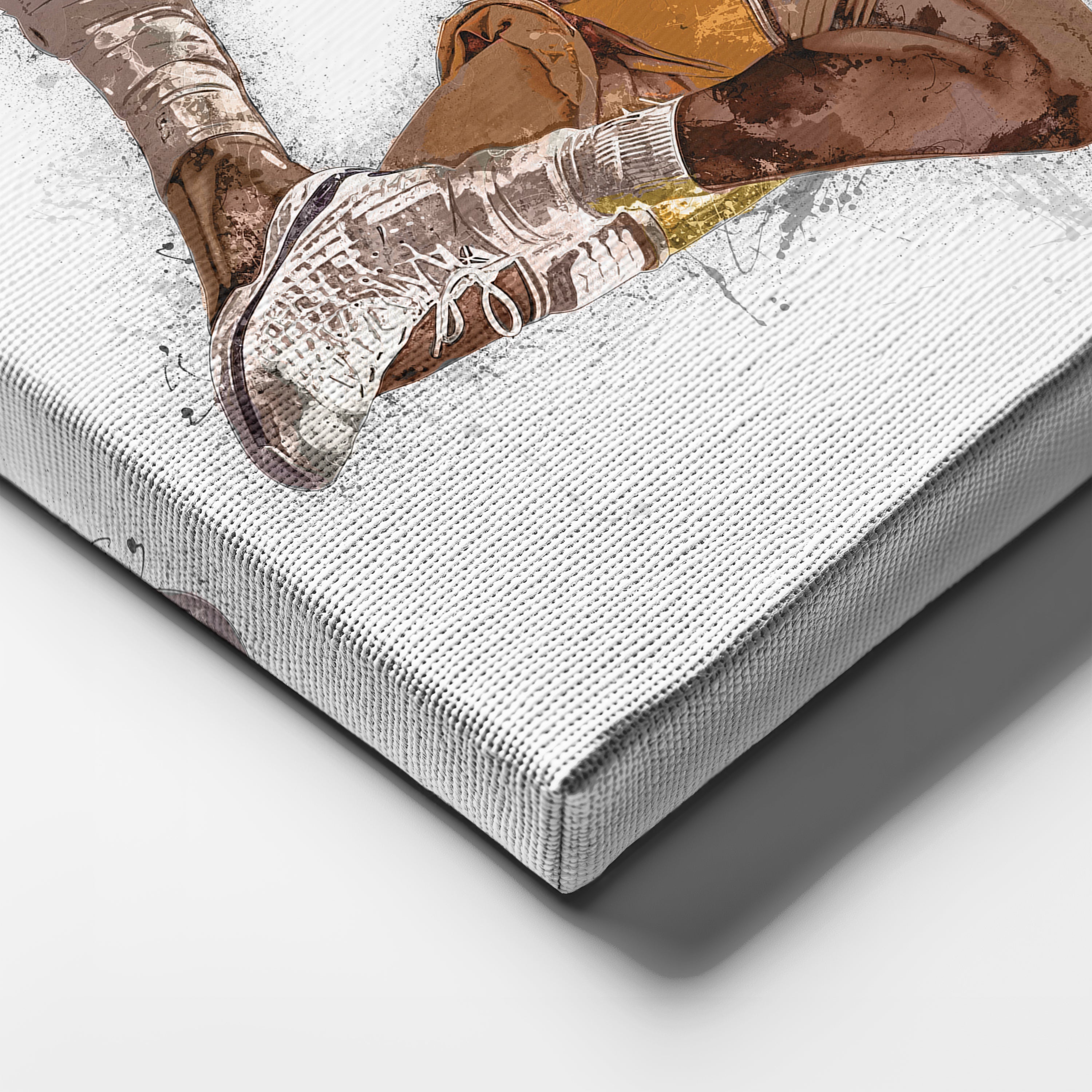 Kobe Bryant Canvas Art – Los Angeles Lakers Legend Wall Decor