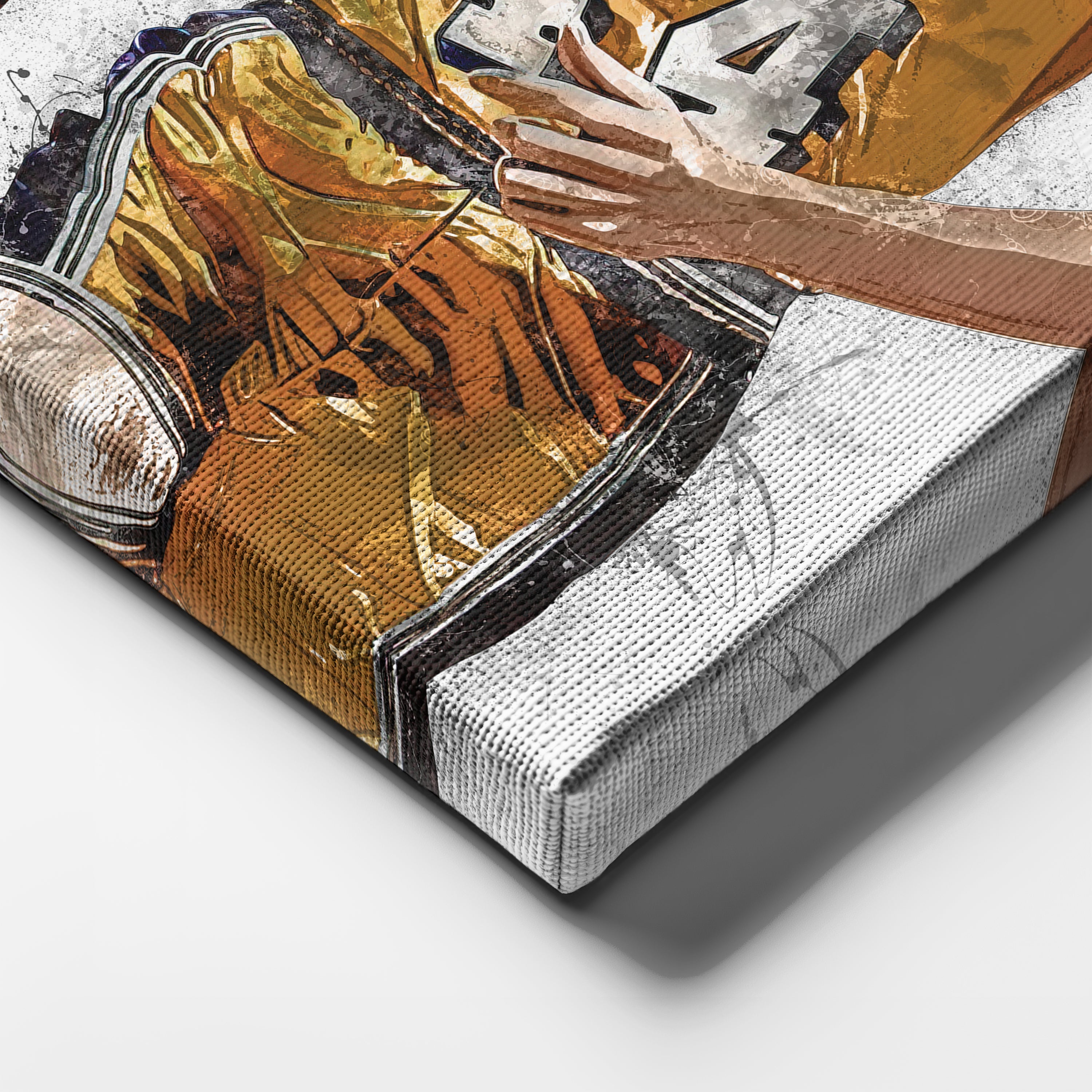 Jerry West Canvas Art – Los Angeles Lakers Wall Decor