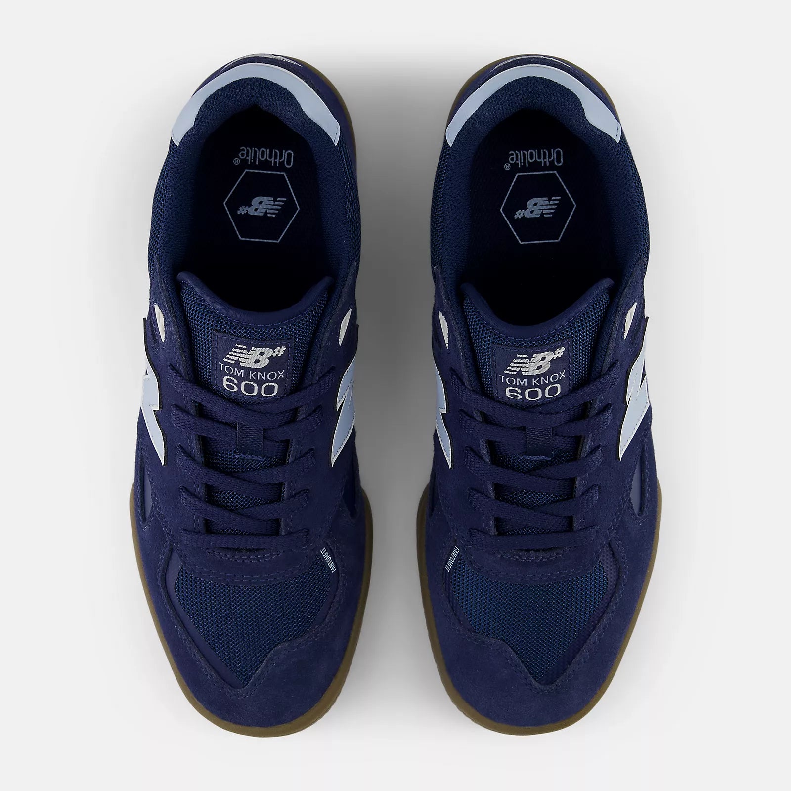 New Balance Shoes Numeric Tom Knox 600 - Navy/Sky Blue