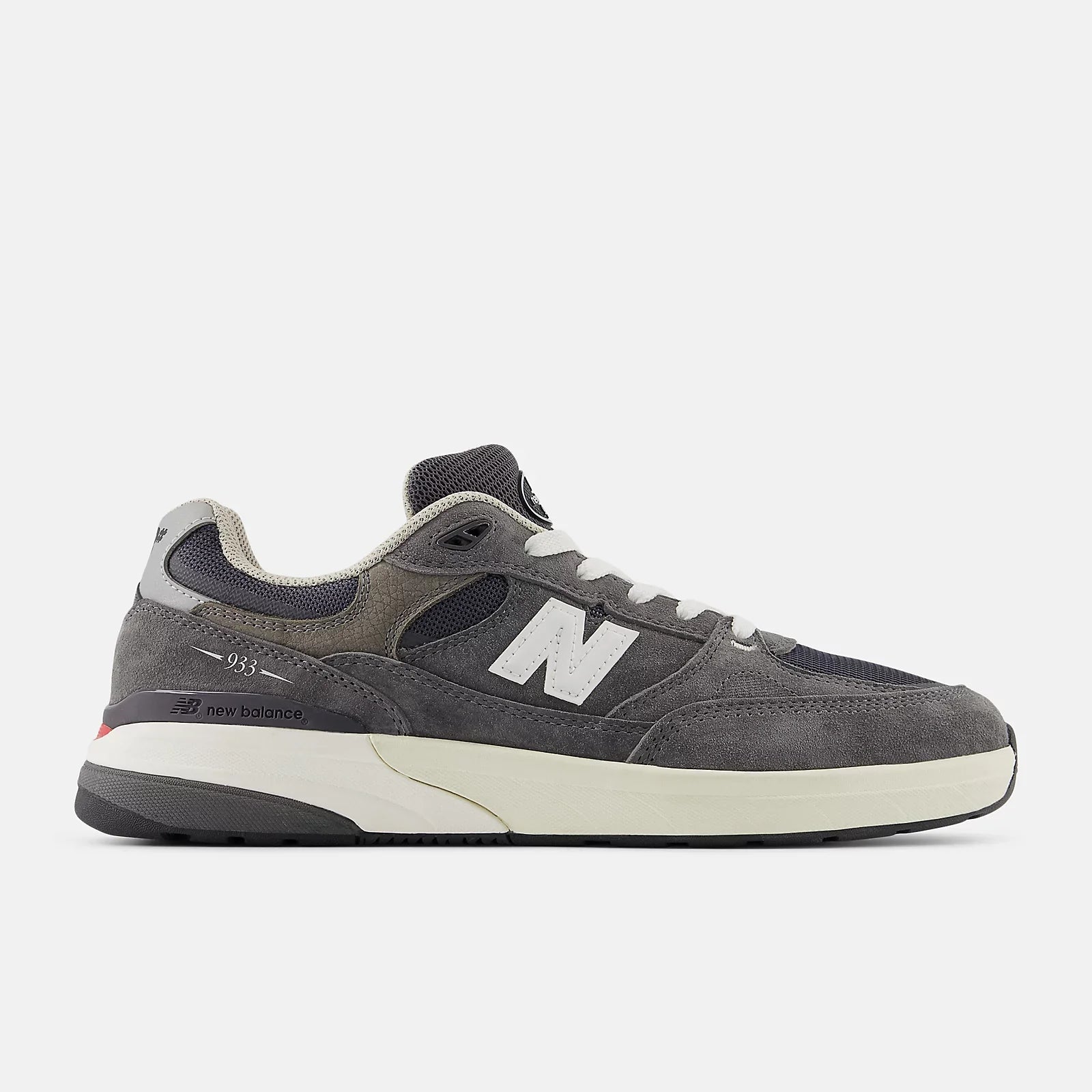 New Balance Shoes Numeric Andrew Reynolds 933 - Dark Grey/White