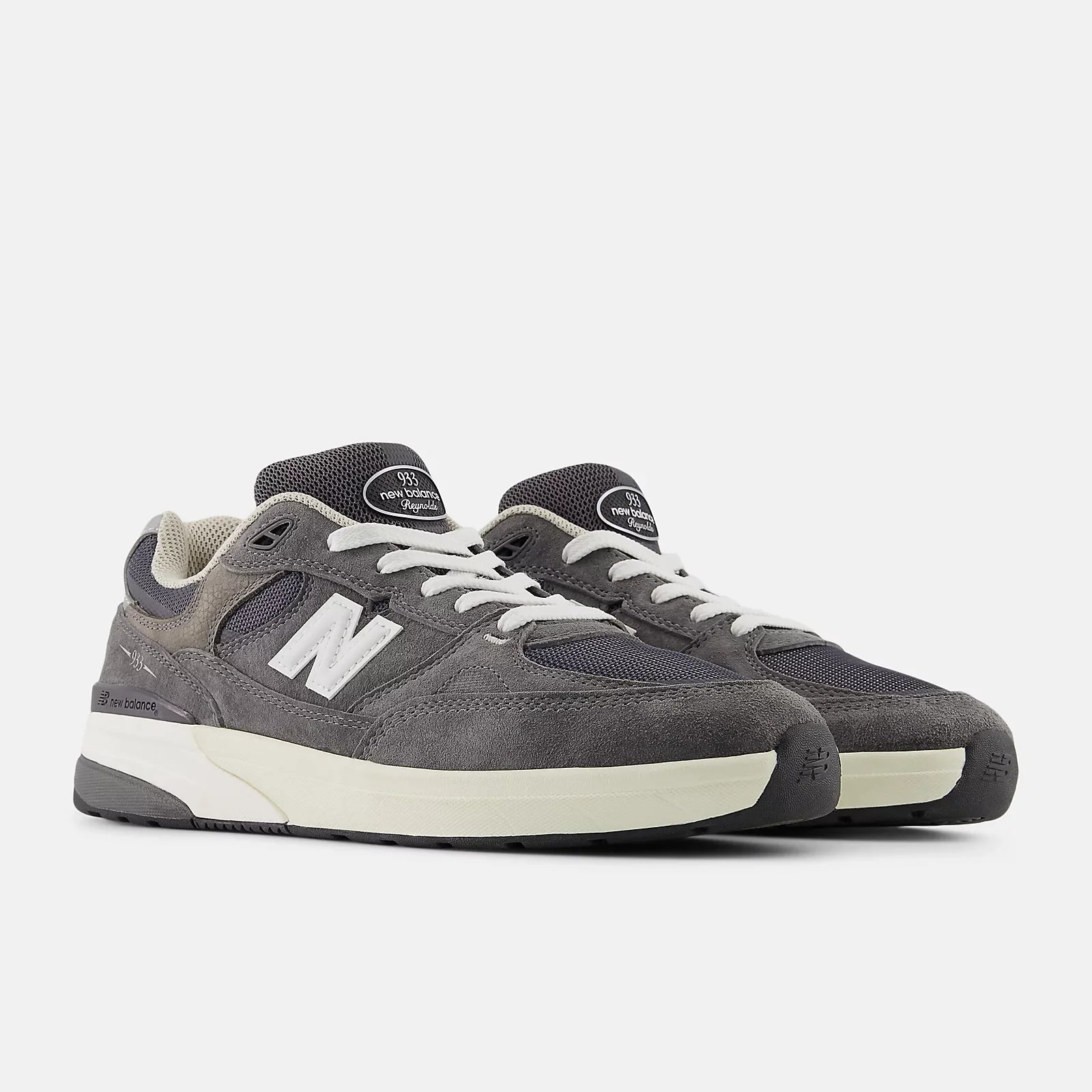 New Balance Shoes Numeric Andrew Reynolds 933 - Dark Grey/White