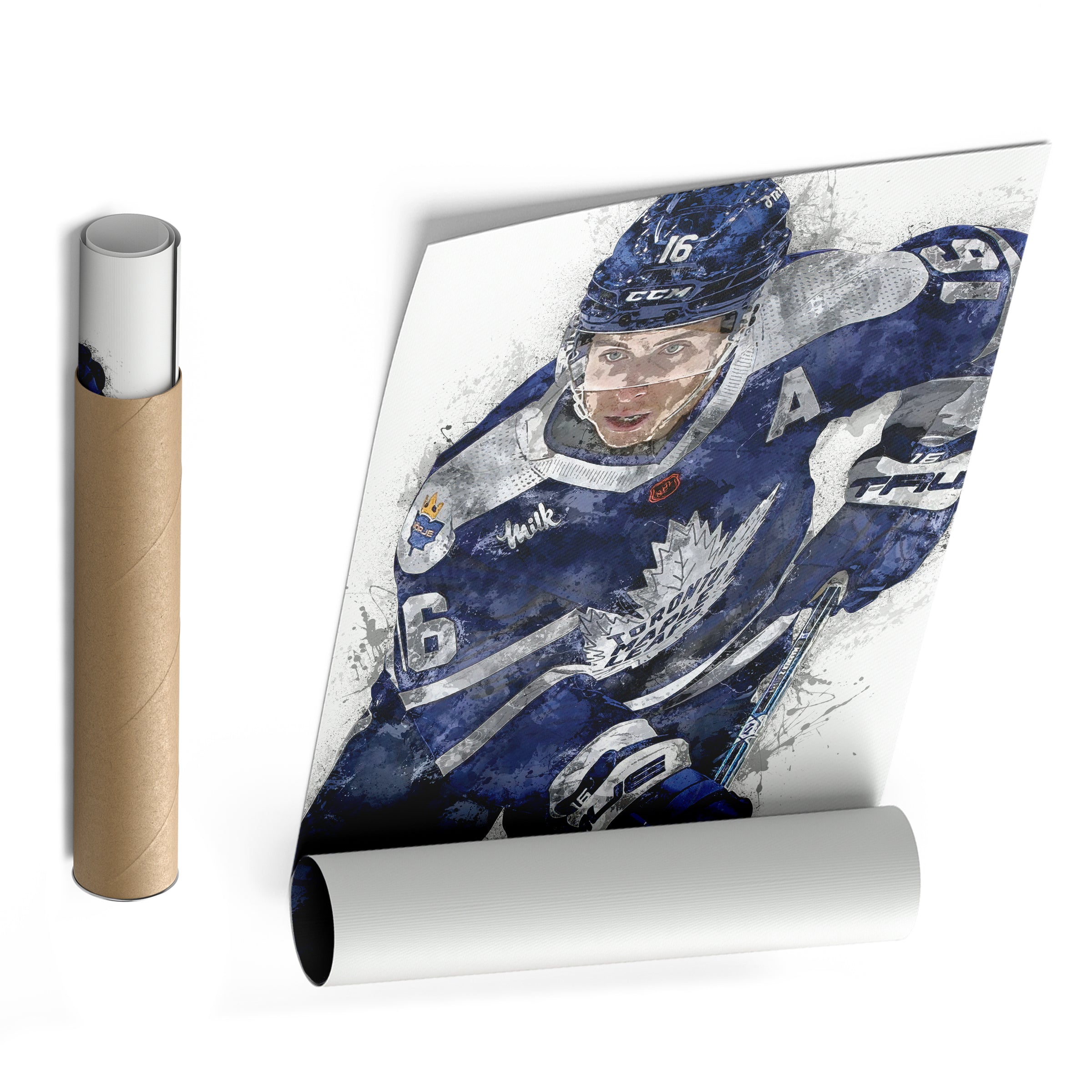 Mitch Marner Canvas Art – Toronto Maple Leafs Wall Decor
