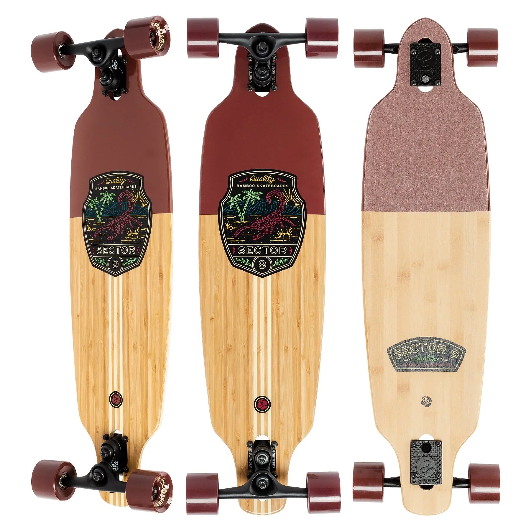 Sector 9 Shoots Stinger Longboard Complete - 8.7"