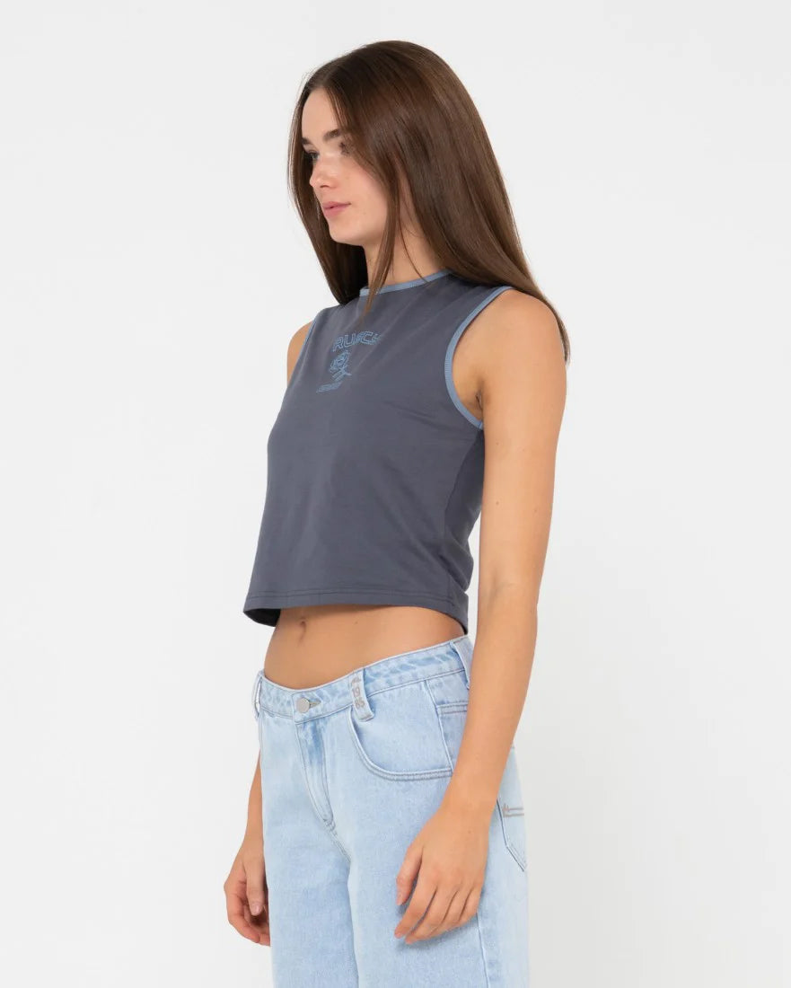 RUSTY ROSE SLIM FIT SLEEVELESS TANK
