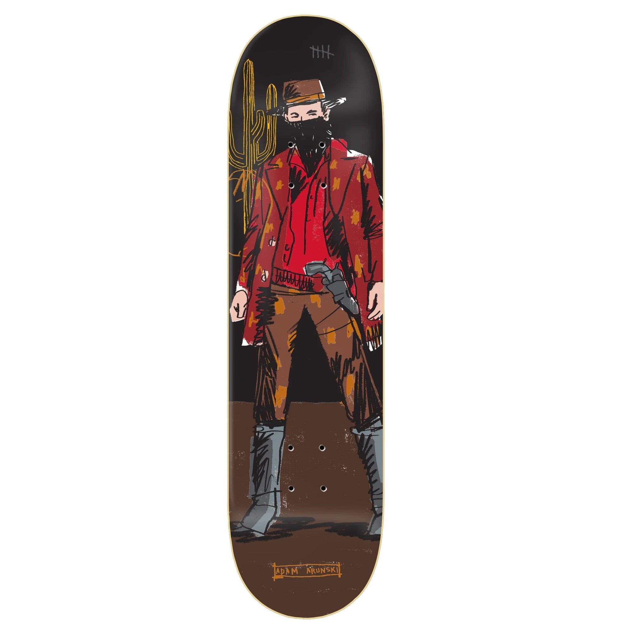 Zero Arunski Urban Amigos Skateboard Deck - 8.25"