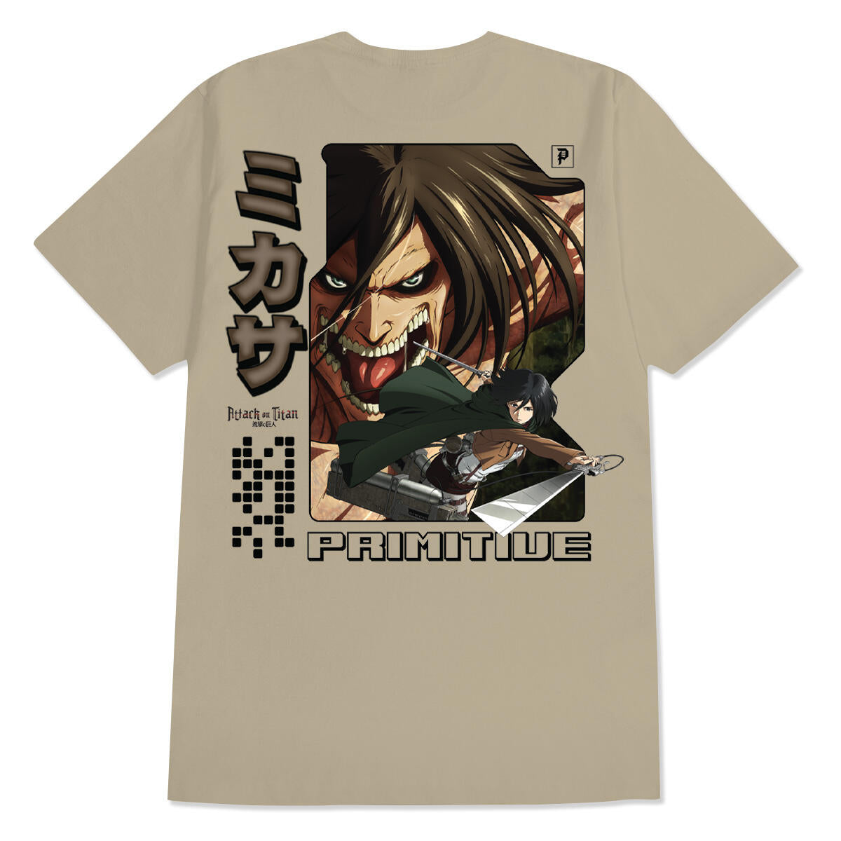 Primitive Mikasa Tee