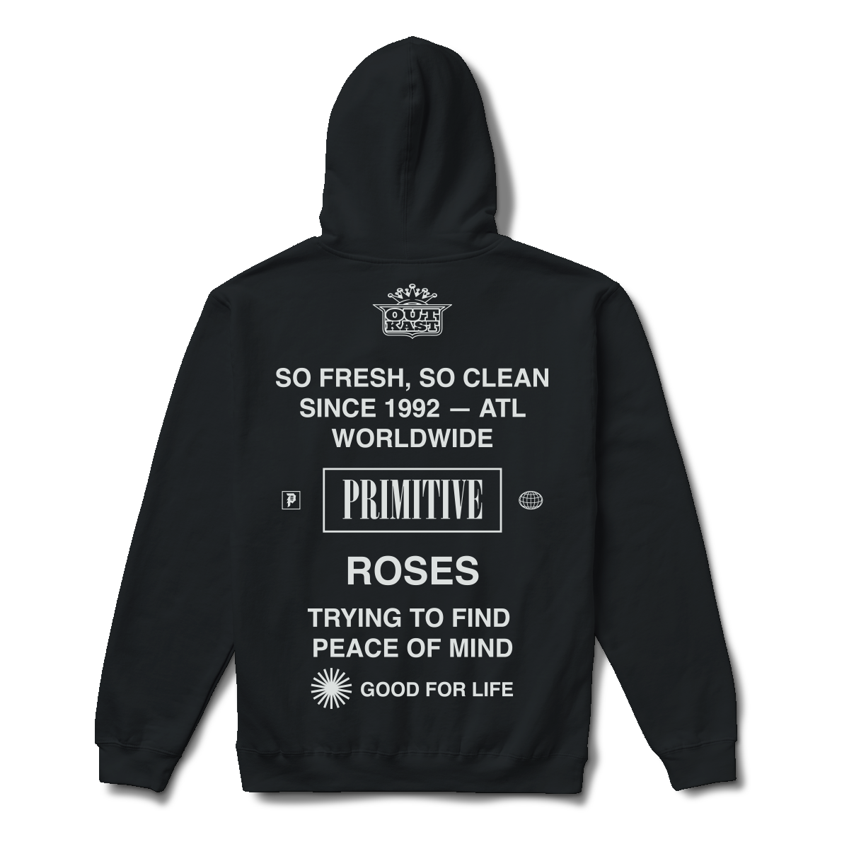 Primitive Stripes Hood