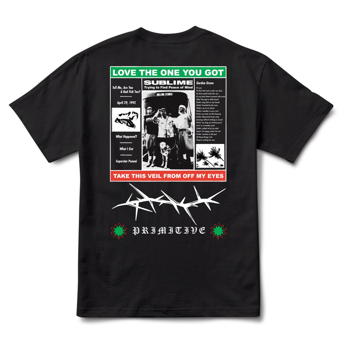 Primitive Zine HW Tee