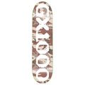 GX1000 OG Logo Camo White 8.375" Skateboard Deck
